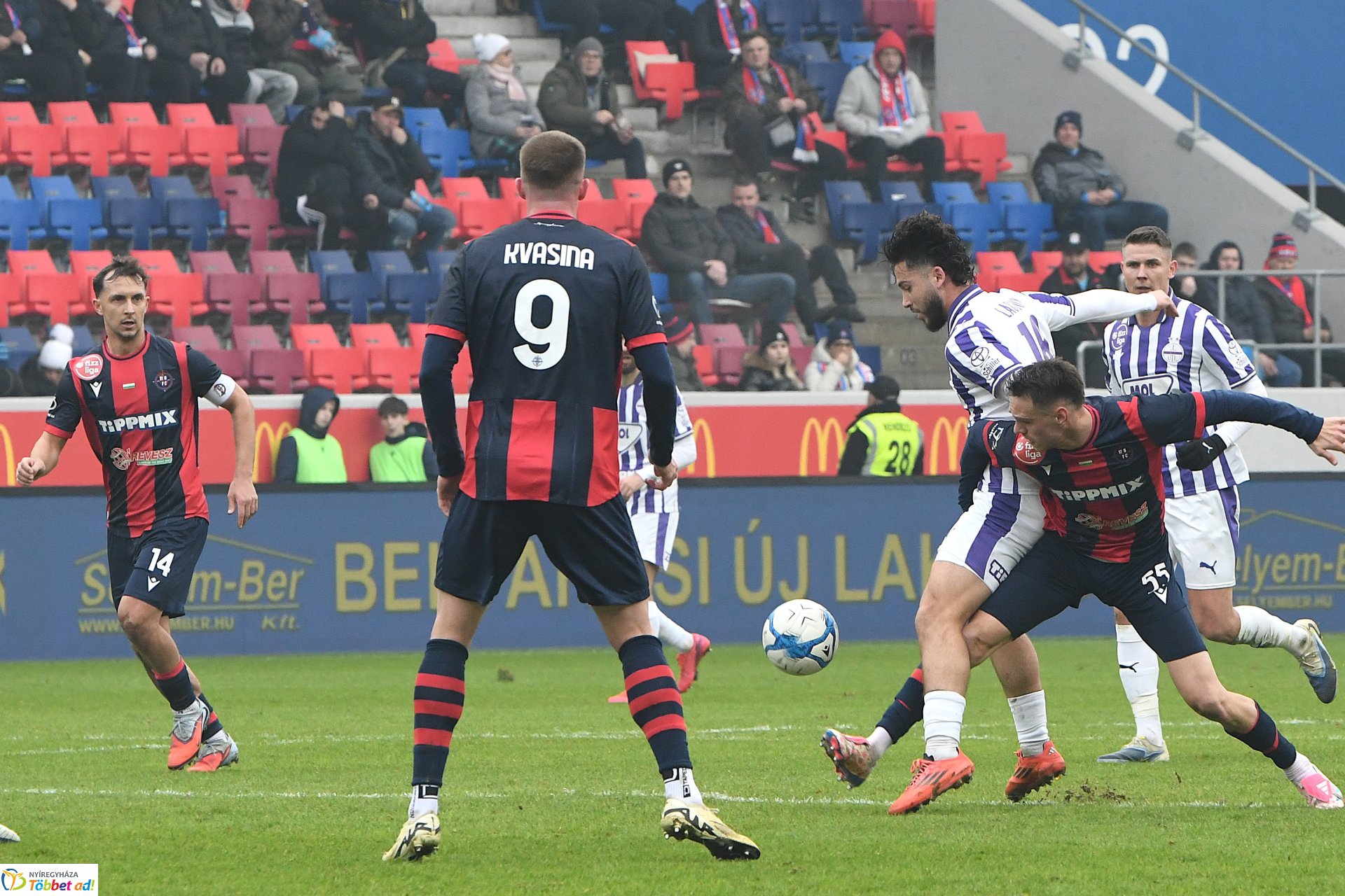 Nyíregyháza Spartacus FC- Újpest FC 2026. tavasz