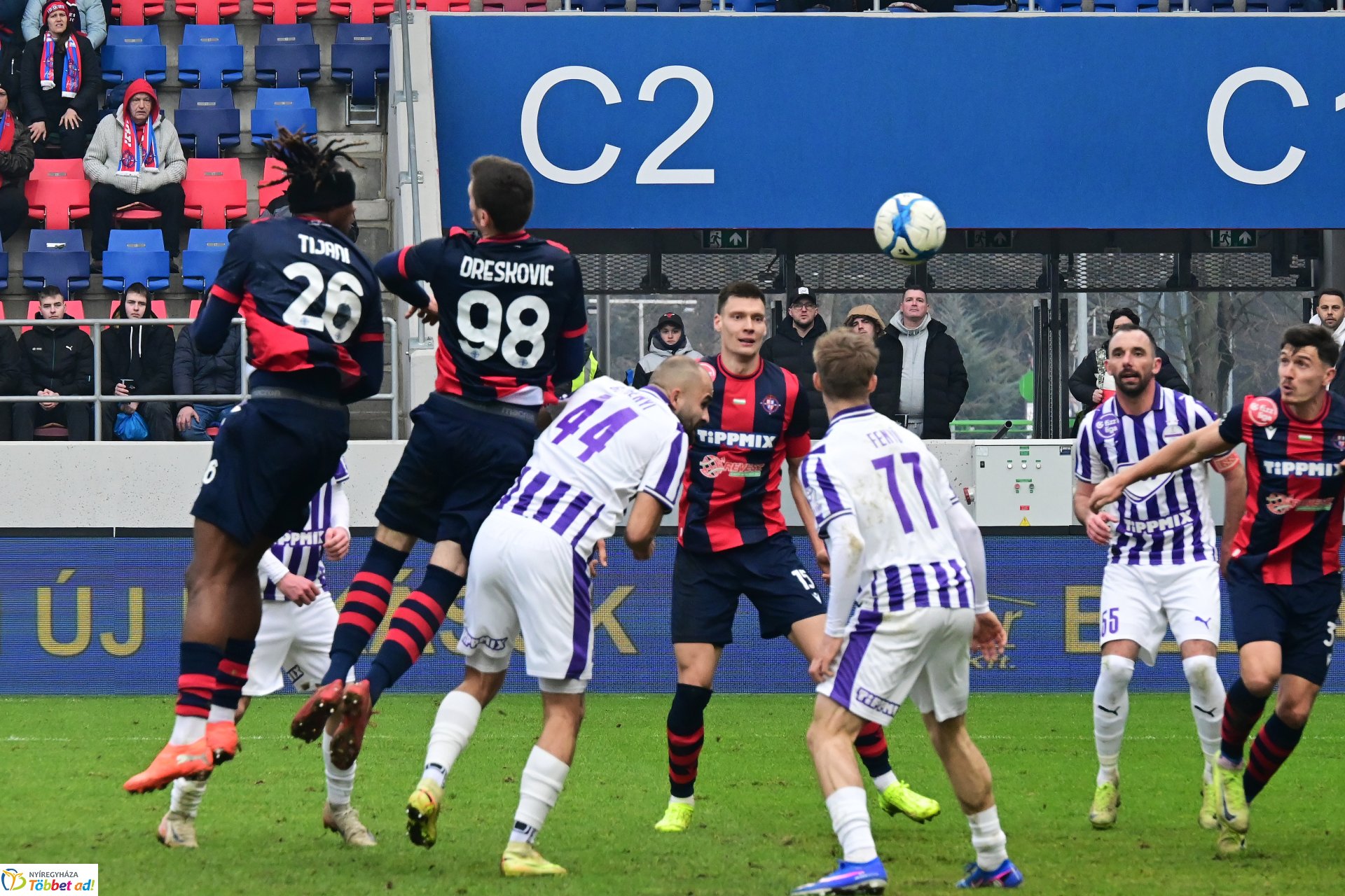 Nyíregyháza Spartacus FC- Újpest FC 2026. tavasz