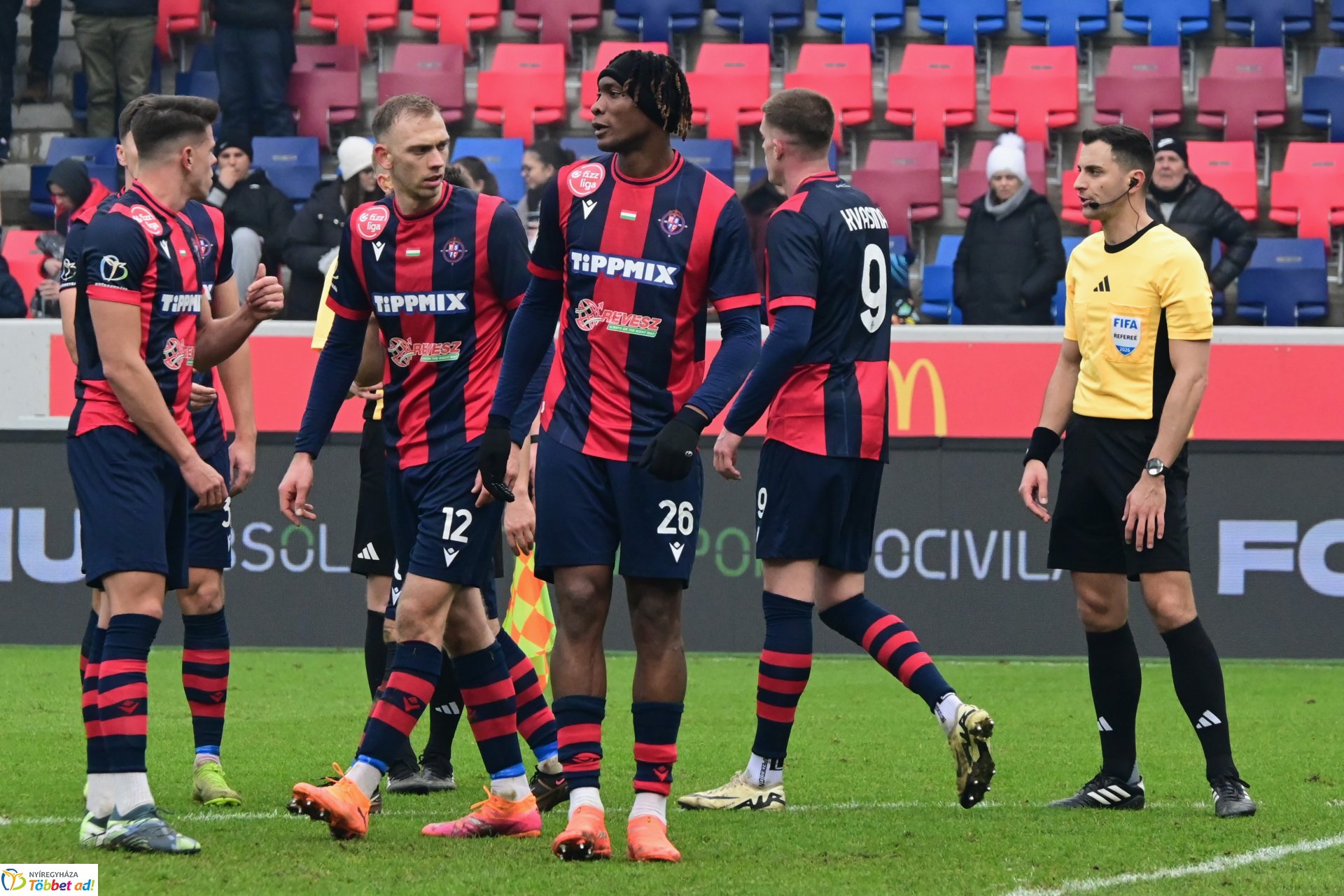 Nyíregyháza Spartacus FC- Újpest FC 2026. tavasz