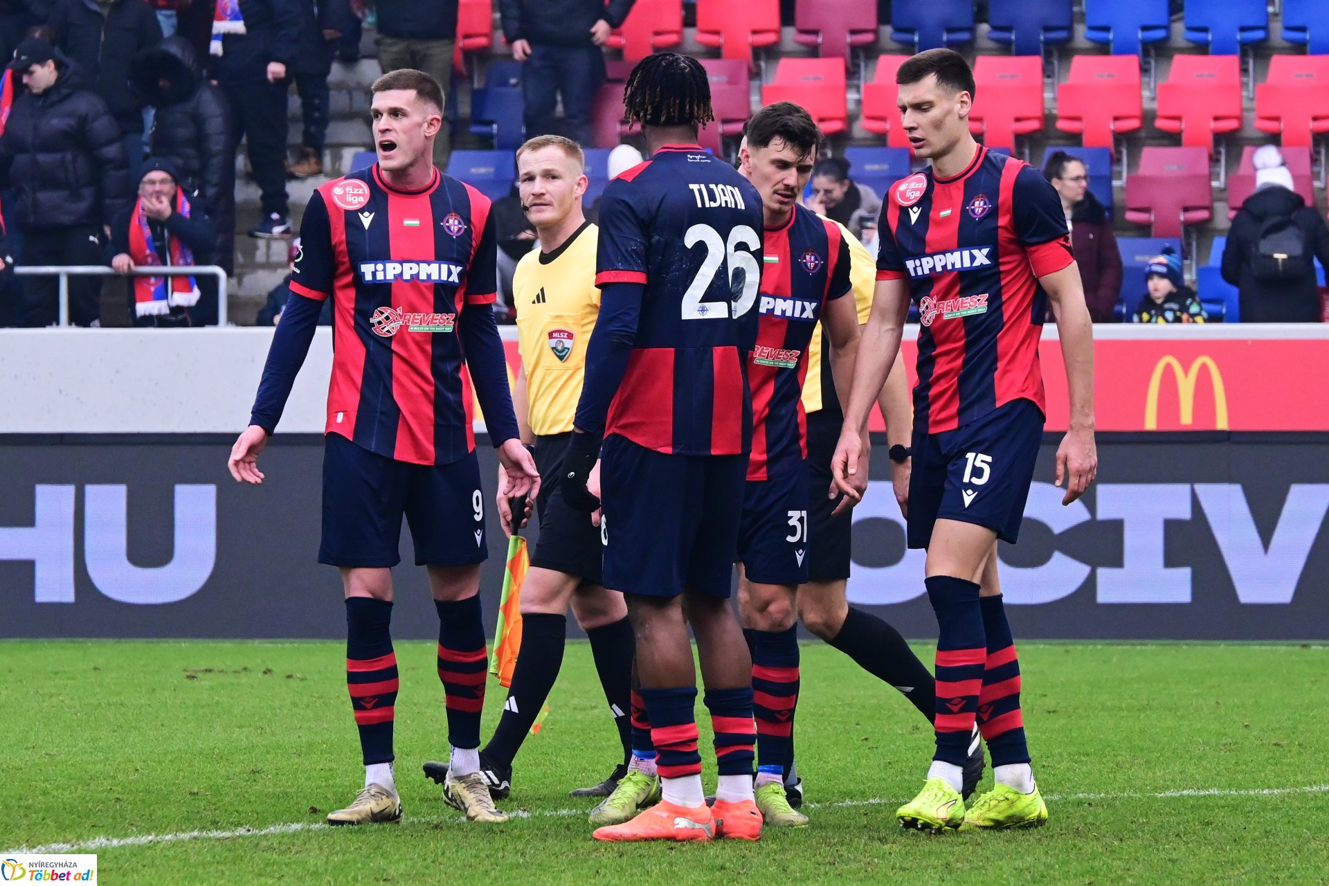 Nyíregyháza Spartacus FC- Újpest FC 2026. tavasz