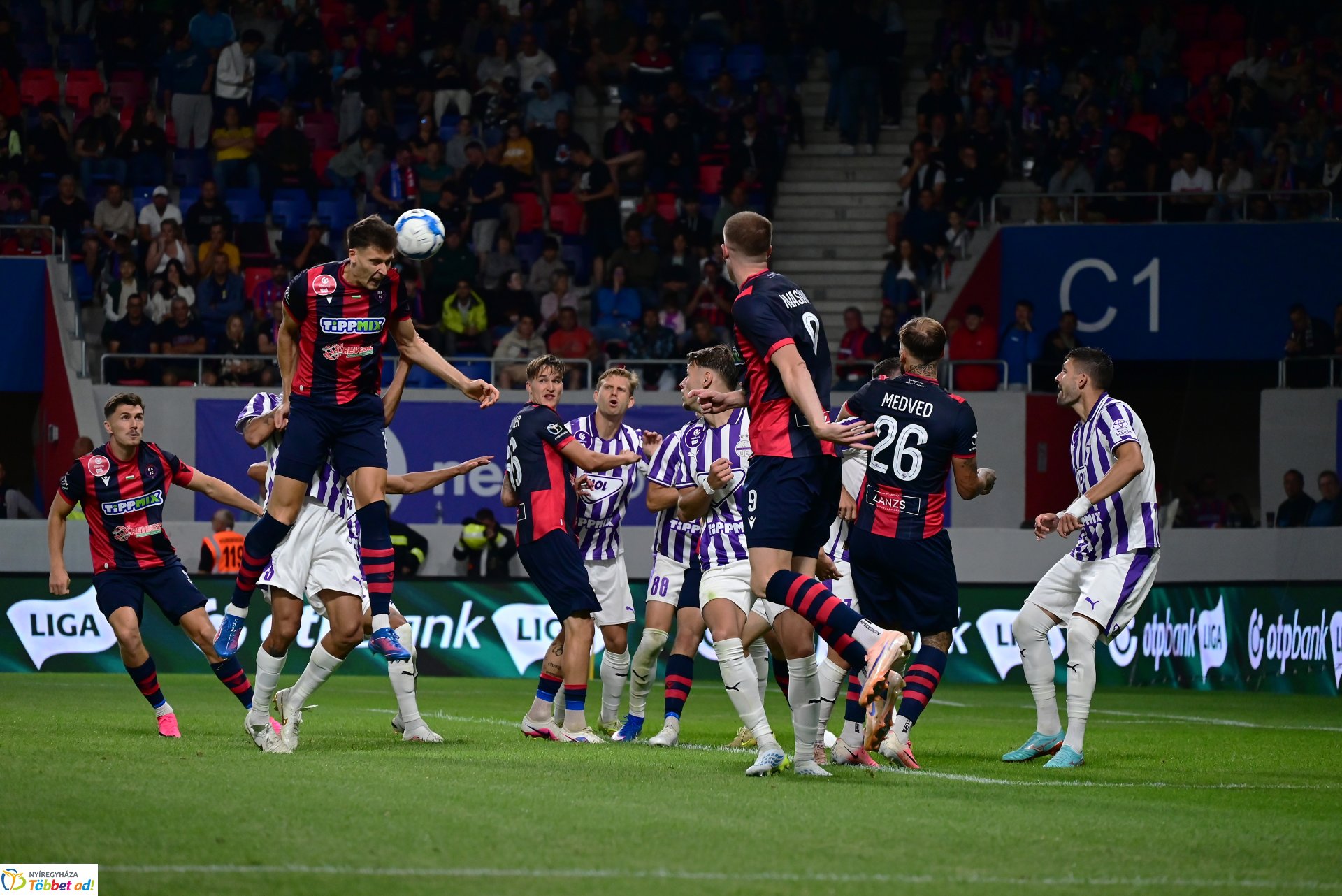 Nyíregyháza Spartacus FC- Újpest FC labdarúgó mérkőzés 2026. ősz