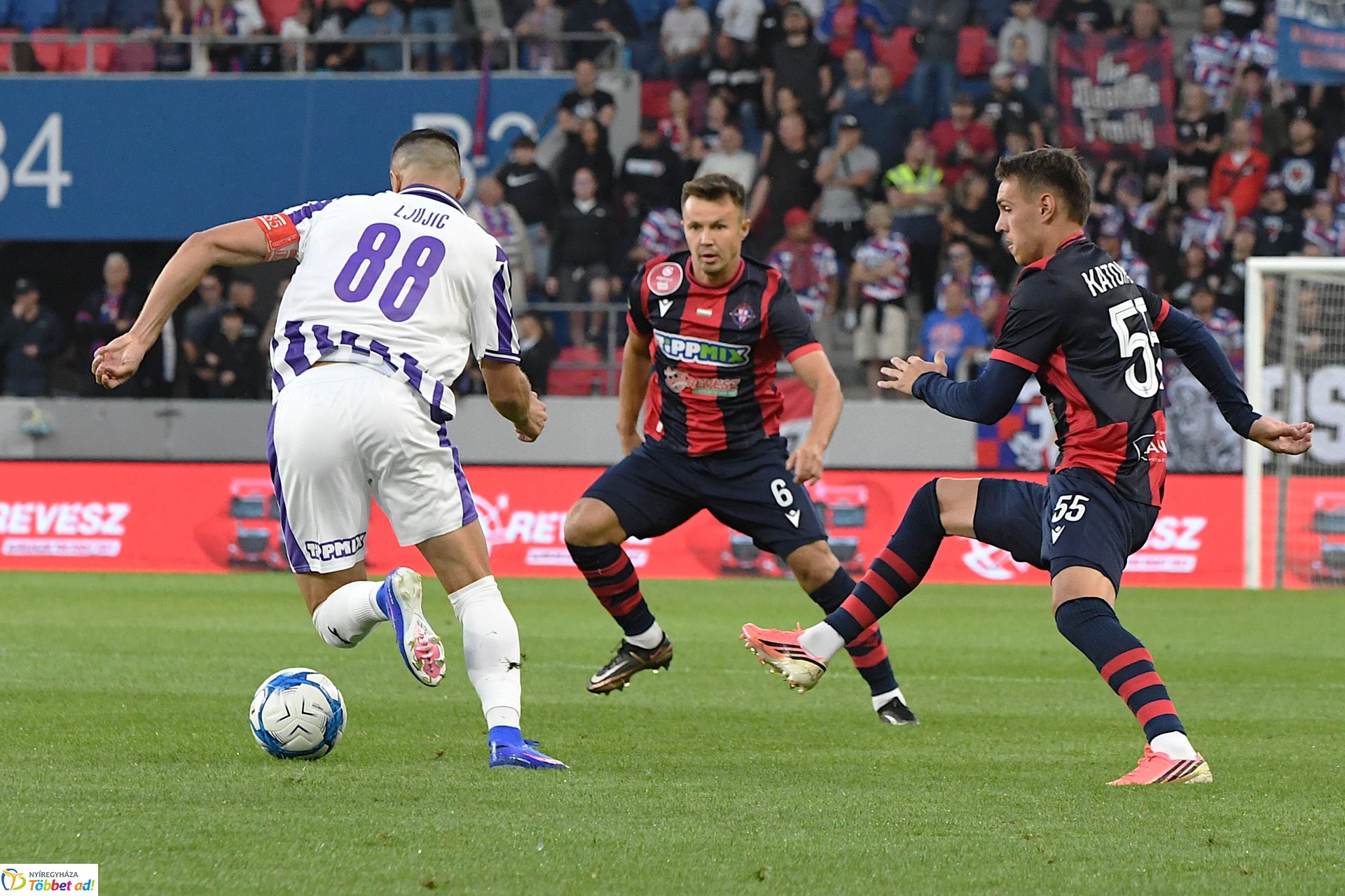 Nyíregyháza Spartacus FC- Újpest FC labdarúgó mérkőzés 2026. ősz