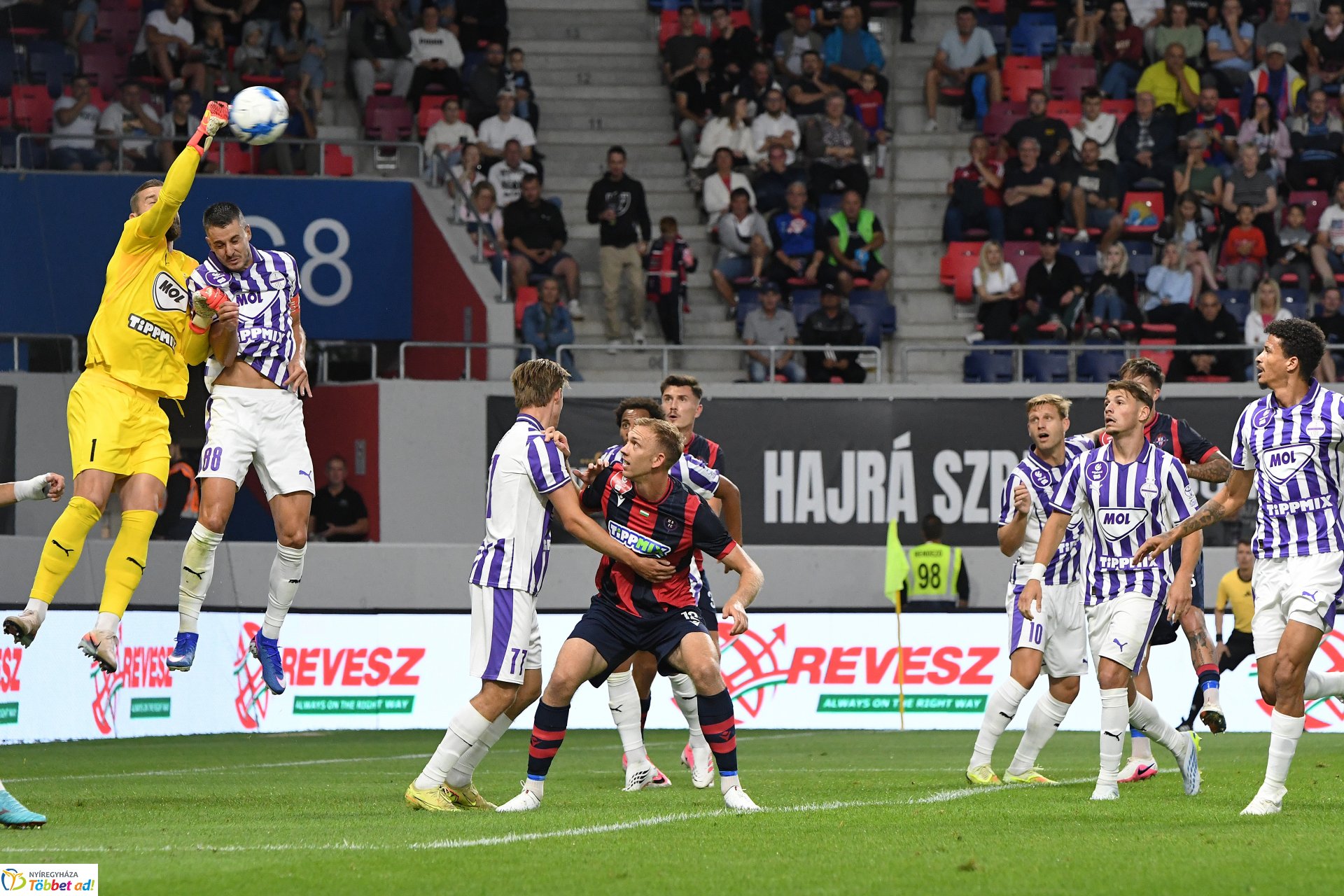 Nyíregyháza Spartacus FC- Újpest FC labdarúgó mérkőzés 2026. ősz