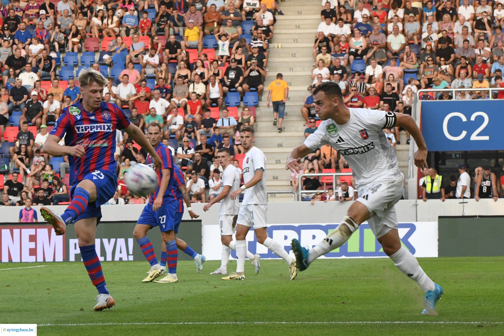 Nyíregyháza Spartacus-Fehérvár labdarúgó mérkőzés 2024. ősz