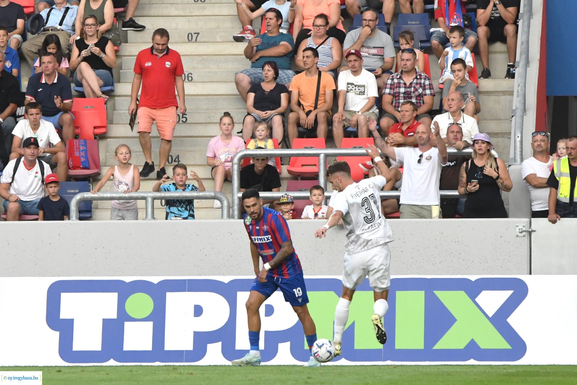 Nyíregyháza Spartacus-Fehérvár labdarúgó mérkőzés 2024. ősz