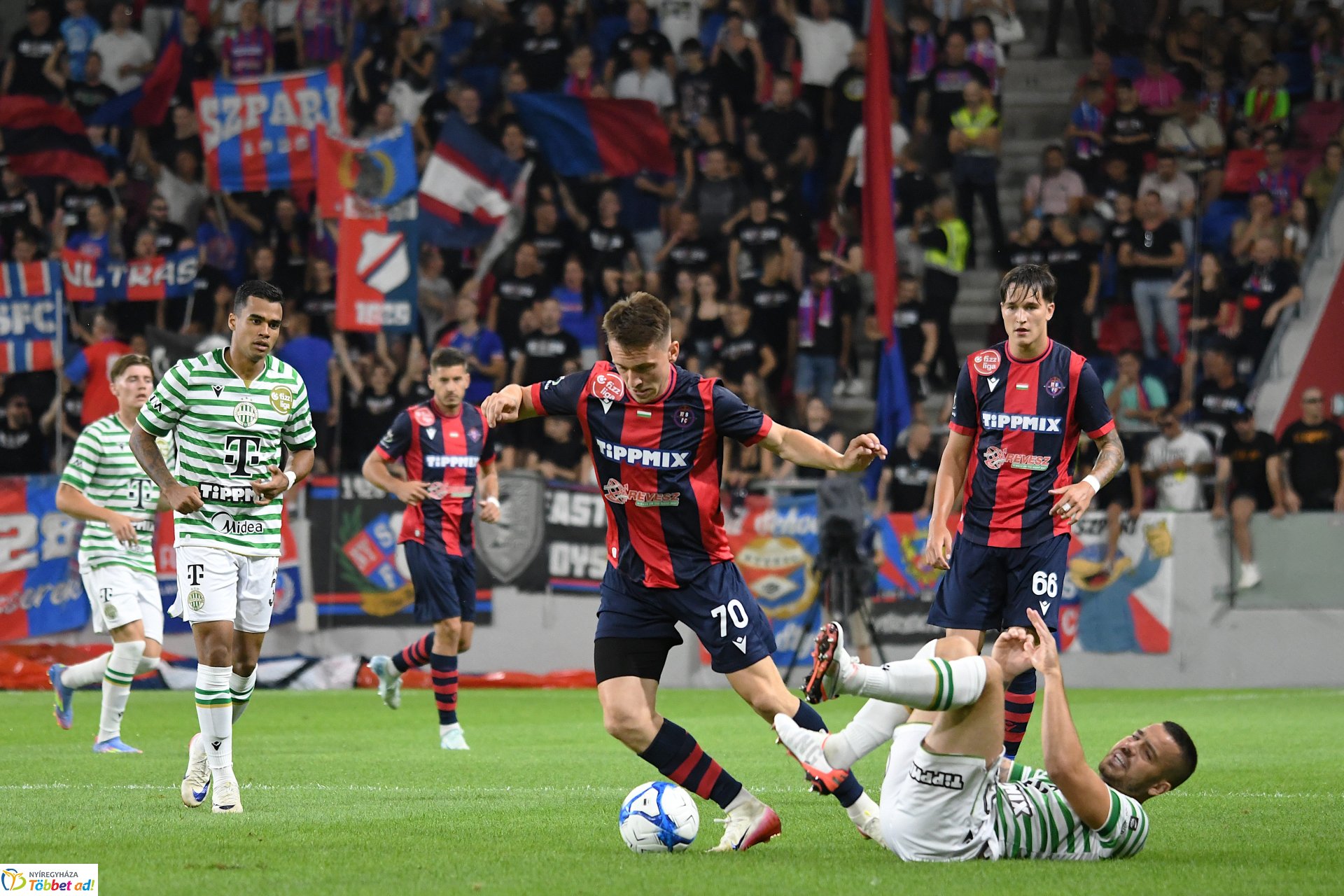 Nyíregyháza Spartacus - Ferencváros 2025. ősz