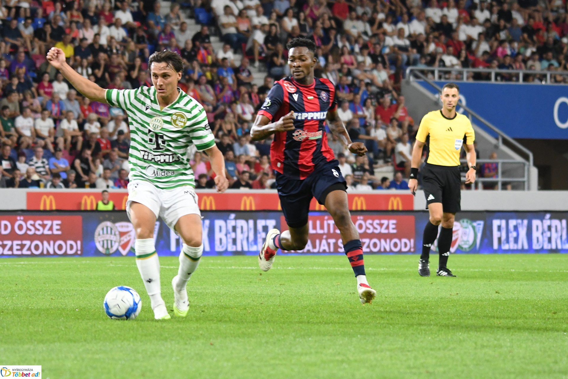 Nyíregyháza Spartacus - Ferencváros 2025. ősz
