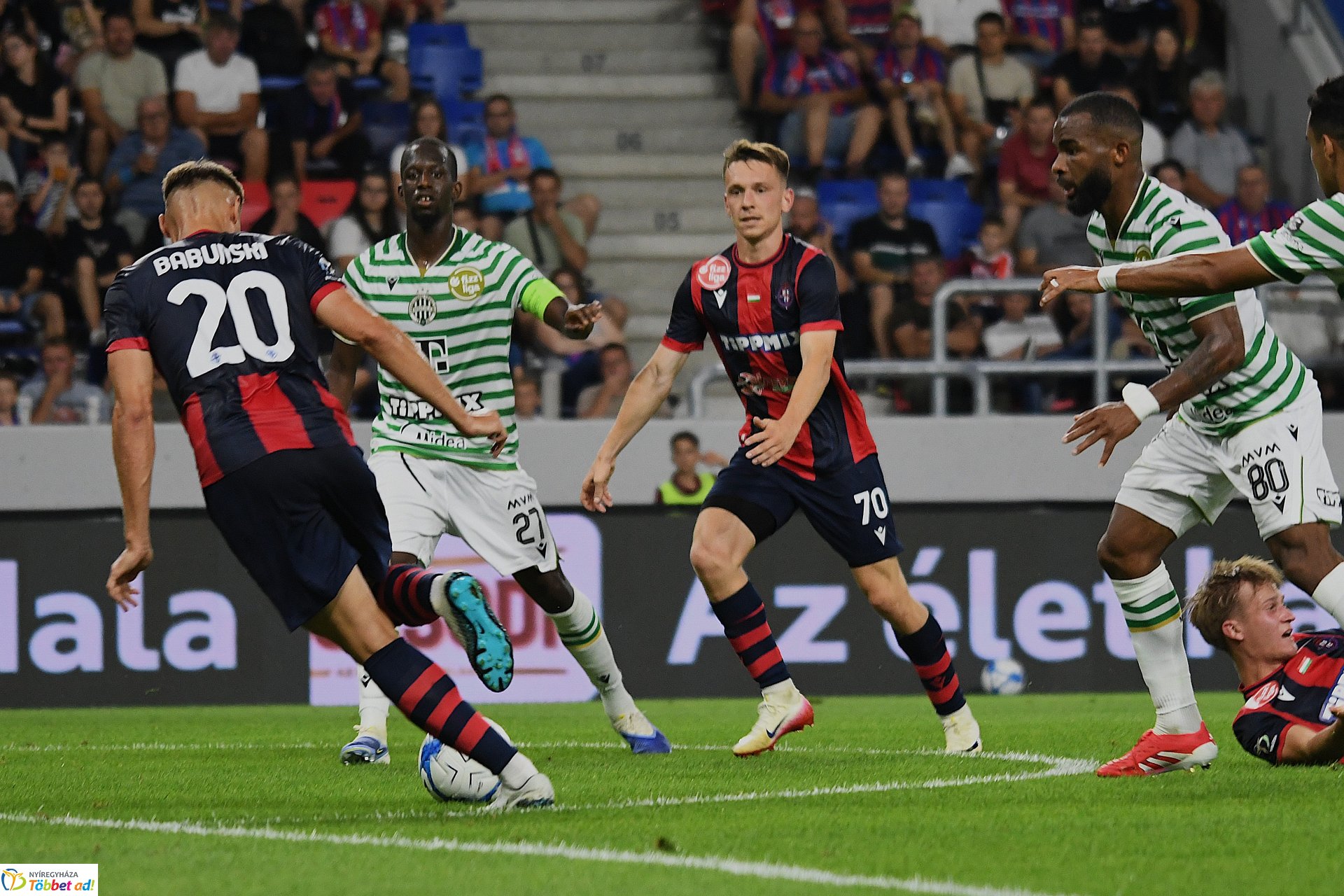 Nyíregyháza Spartacus - Ferencváros 2025. ősz