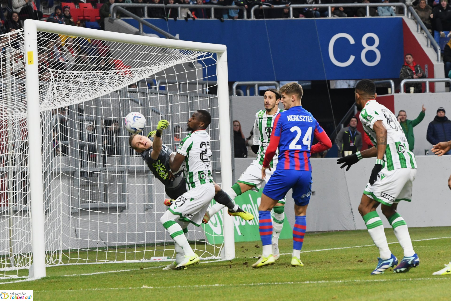 Nyíregyháza Spartacus-Ferencváros labdarúgó mérkőzés 2024. ősz