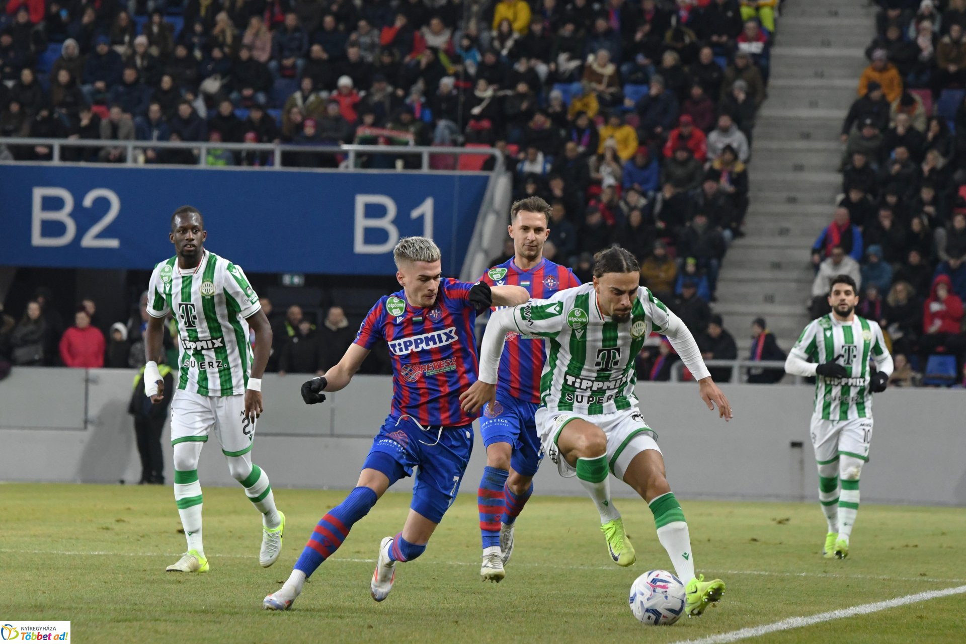 Nyíregyháza Spartacus-Ferencváros labdarúgó mérkőzés 2024. ősz
