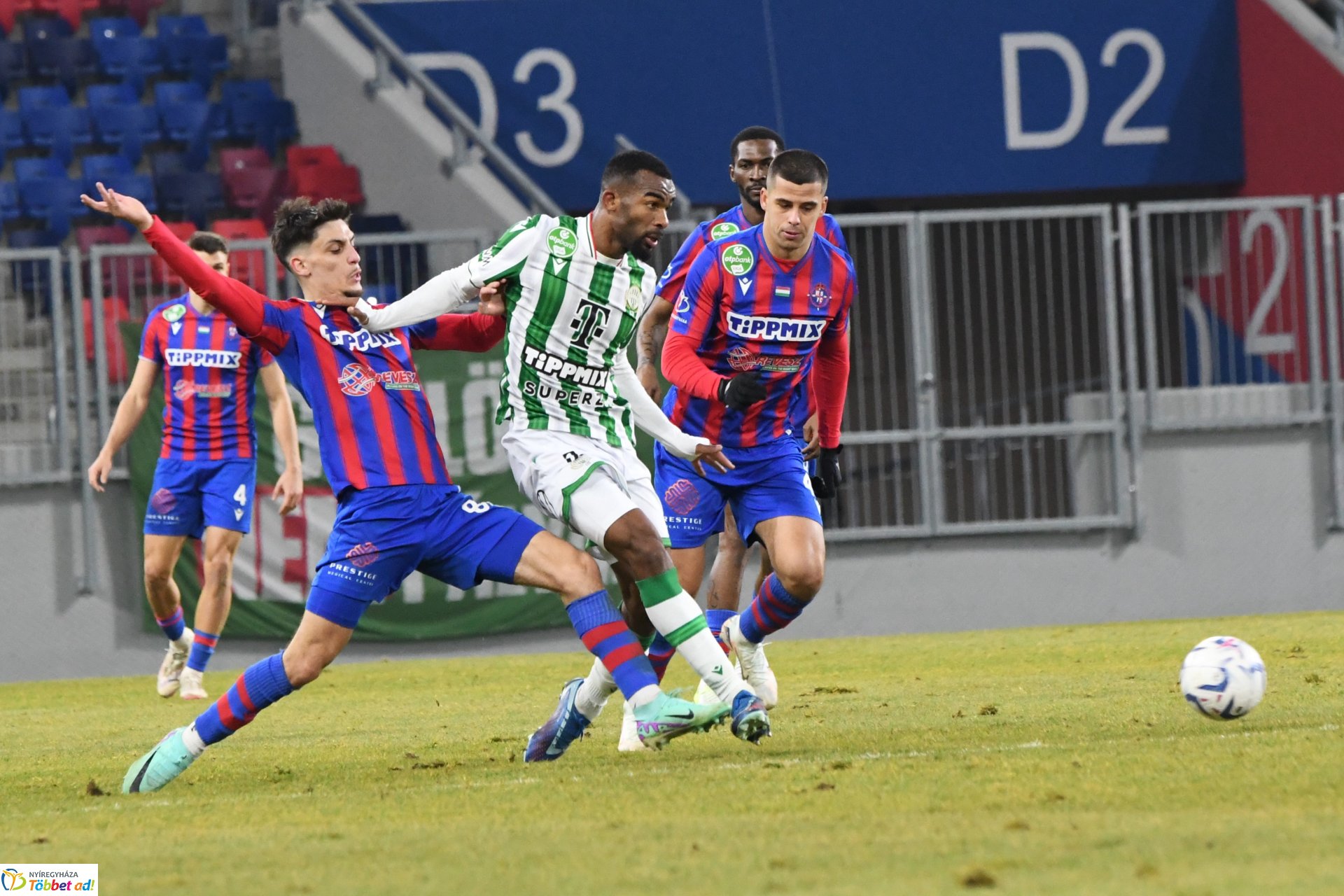 Nyíregyháza Spartacus-Ferencváros labdarúgó mérkőzés 2024. ősz
