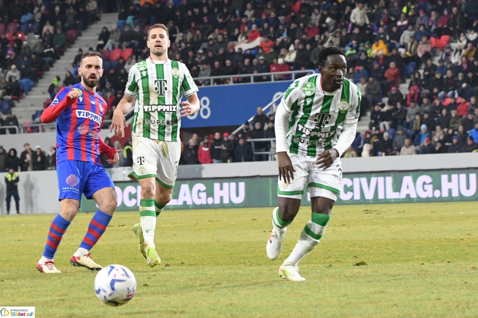 Nyíregyháza Spartacus-Ferencváros labdarúgó mérkőzés 2024. ősz