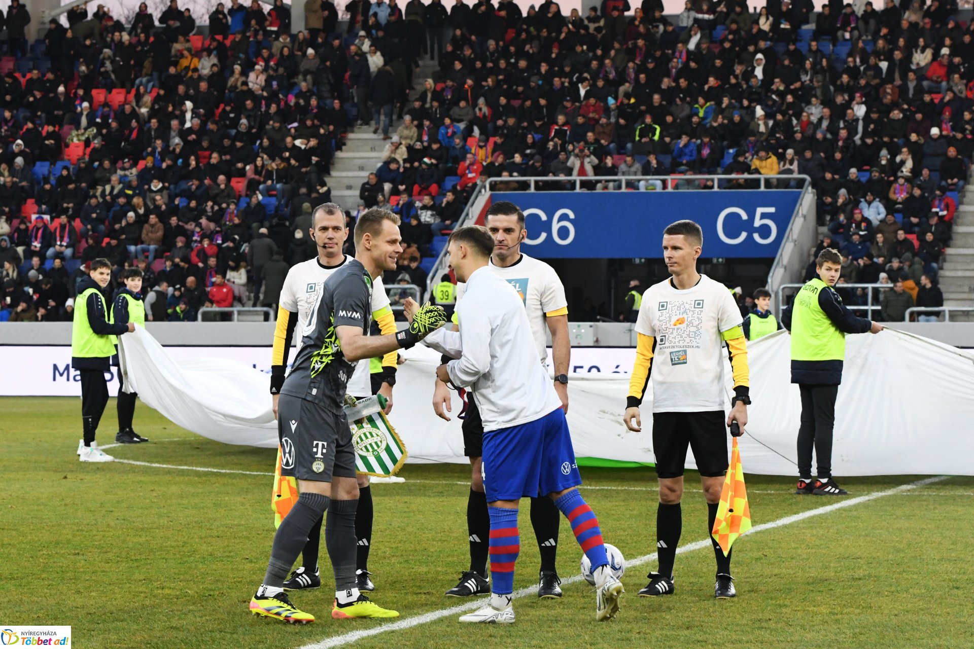 Nyíregyháza Spartacus-Ferencváros labdarúgó mérkőzés 2024. ősz