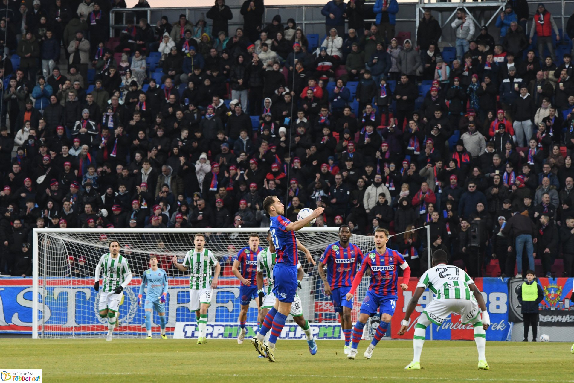 Nyíregyháza Spartacus-Ferencváros labdarúgó mérkőzés 2024. ősz