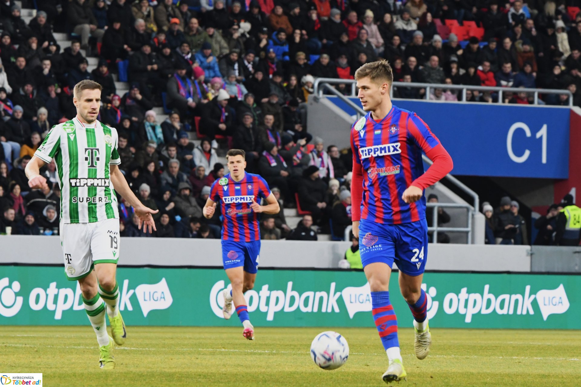 Nyíregyháza Spartacus-Ferencváros labdarúgó mérkőzés 2024. ősz