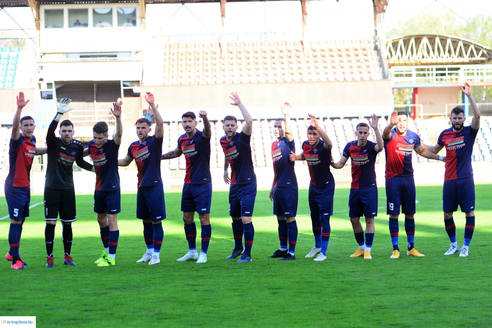 Nyiregyháza Spartacus - Gyirmót FC  labdarúgó mérkőzés