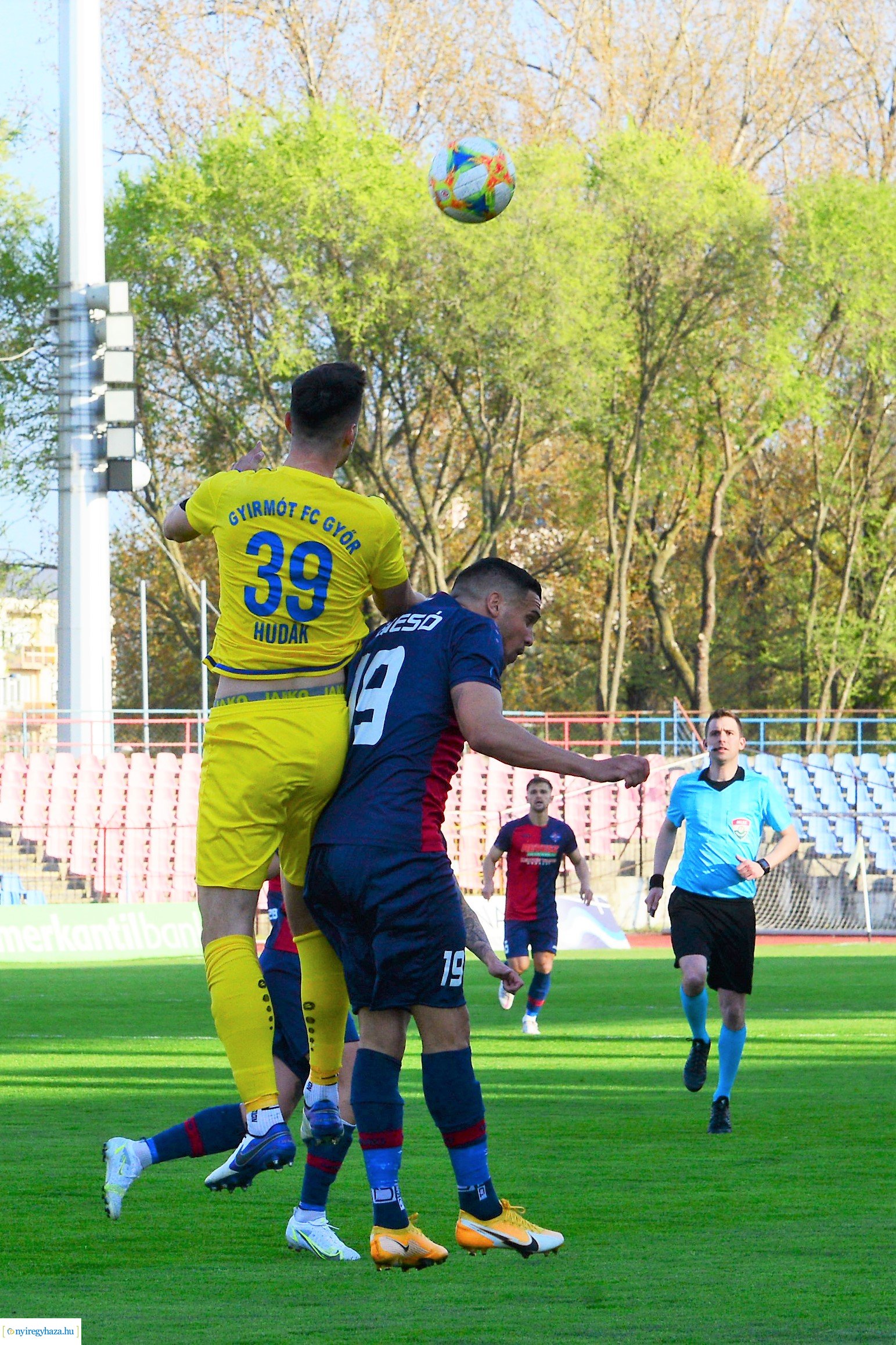 Nyiregyháza Spartacus - Gyirmót FC  labdarúgó mérkőzés