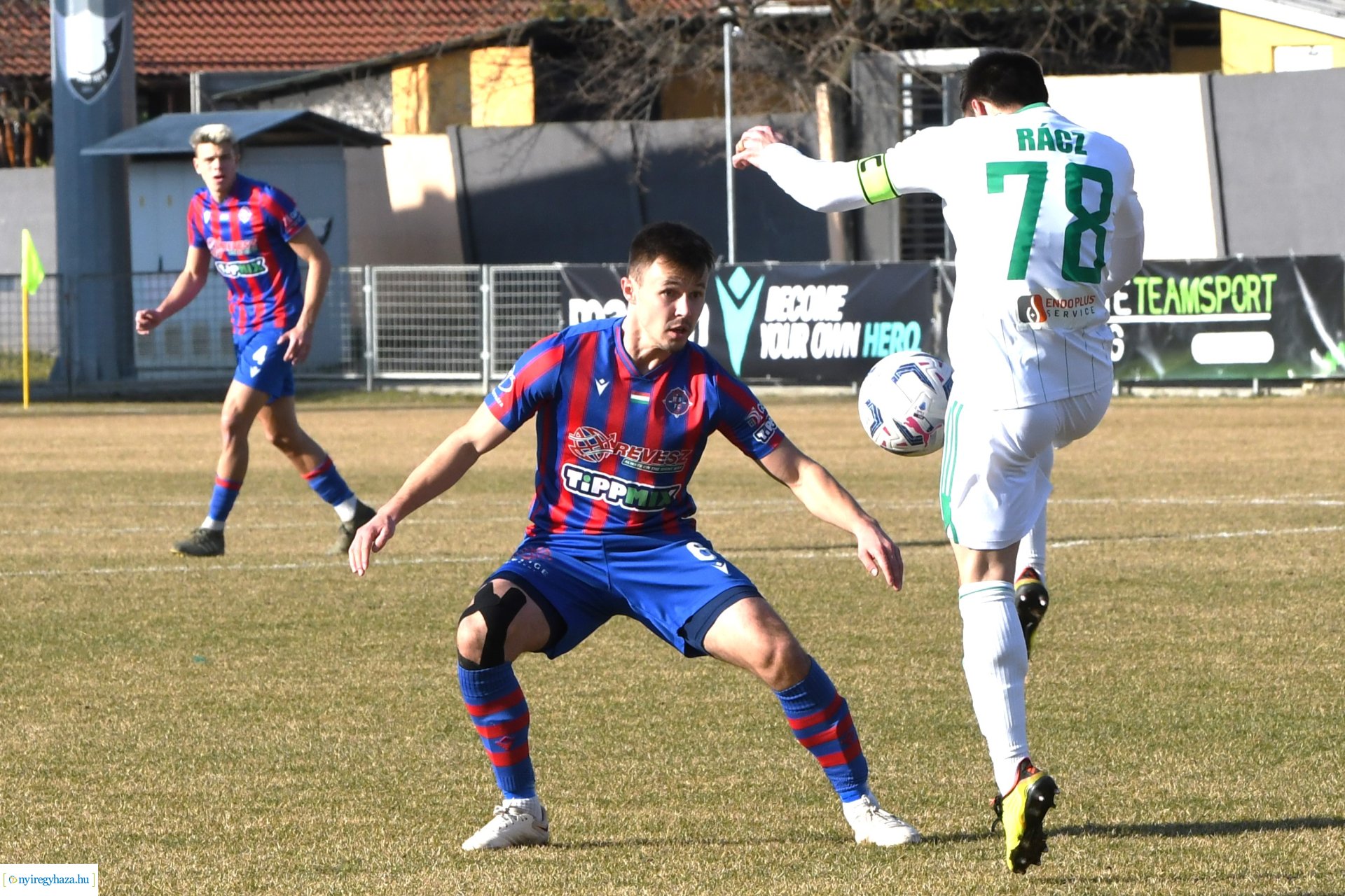Nyíregyháza Spartacus - Haladás labdarúgó mérkőzés 2024. tavasz