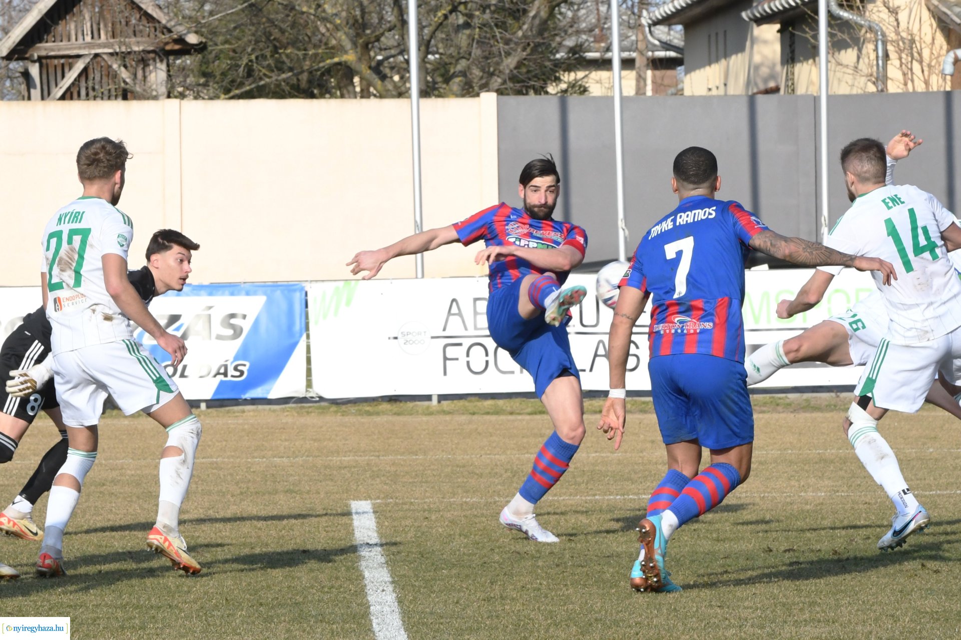 Nyíregyháza Spartacus - Haladás labdarúgó mérkőzés 2024. tavasz