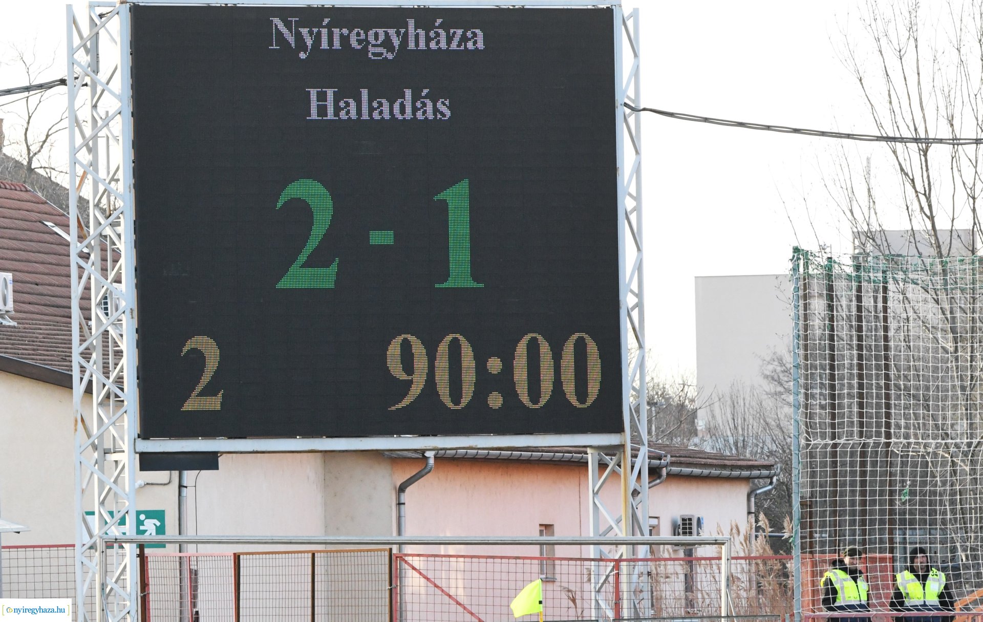 Nyíregyháza Spartacus - Haladás labdarúgó mérkőzés 2024. tavasz