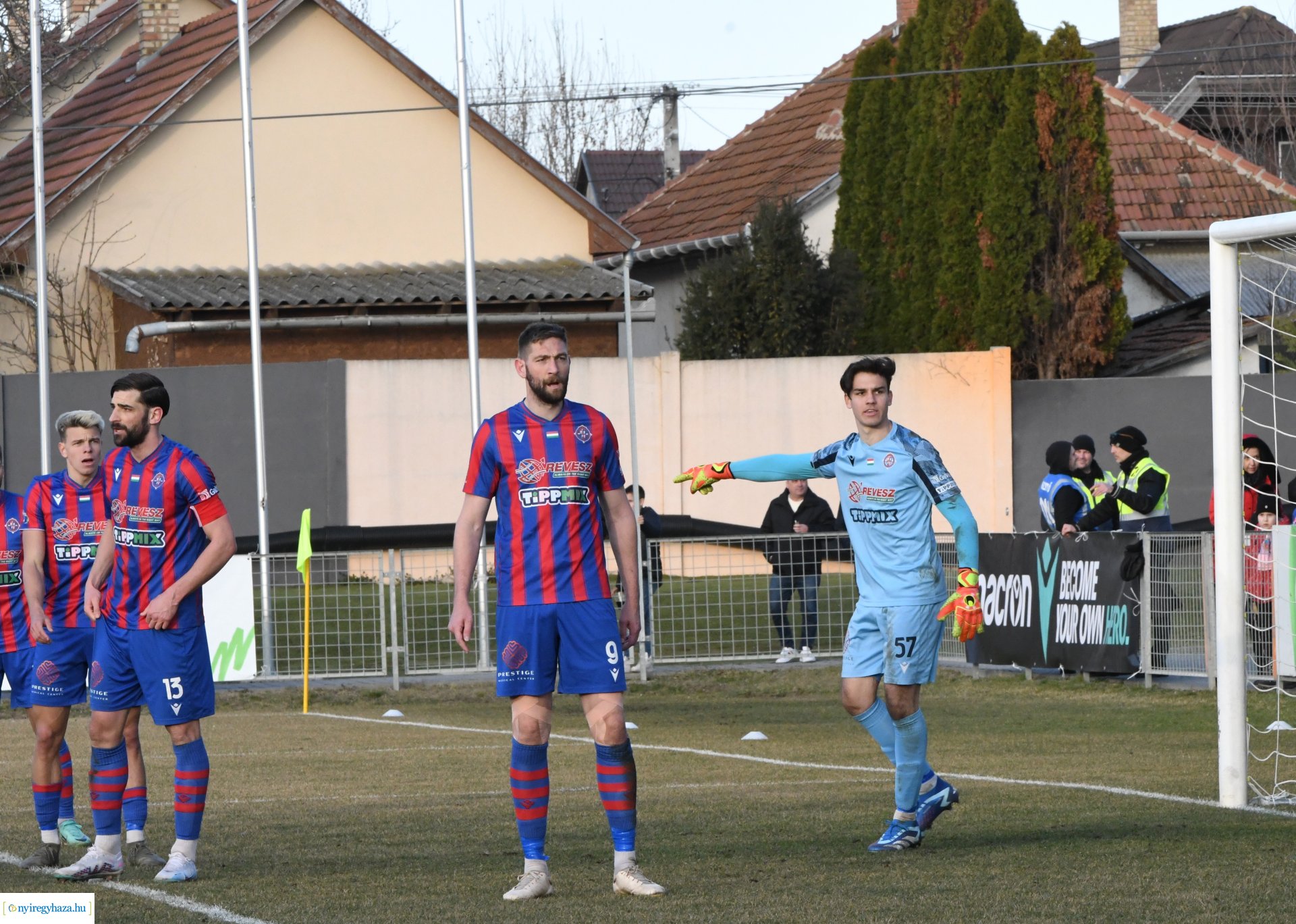 Nyíregyháza Spartacus - Haladás labdarúgó mérkőzés 2024. tavasz