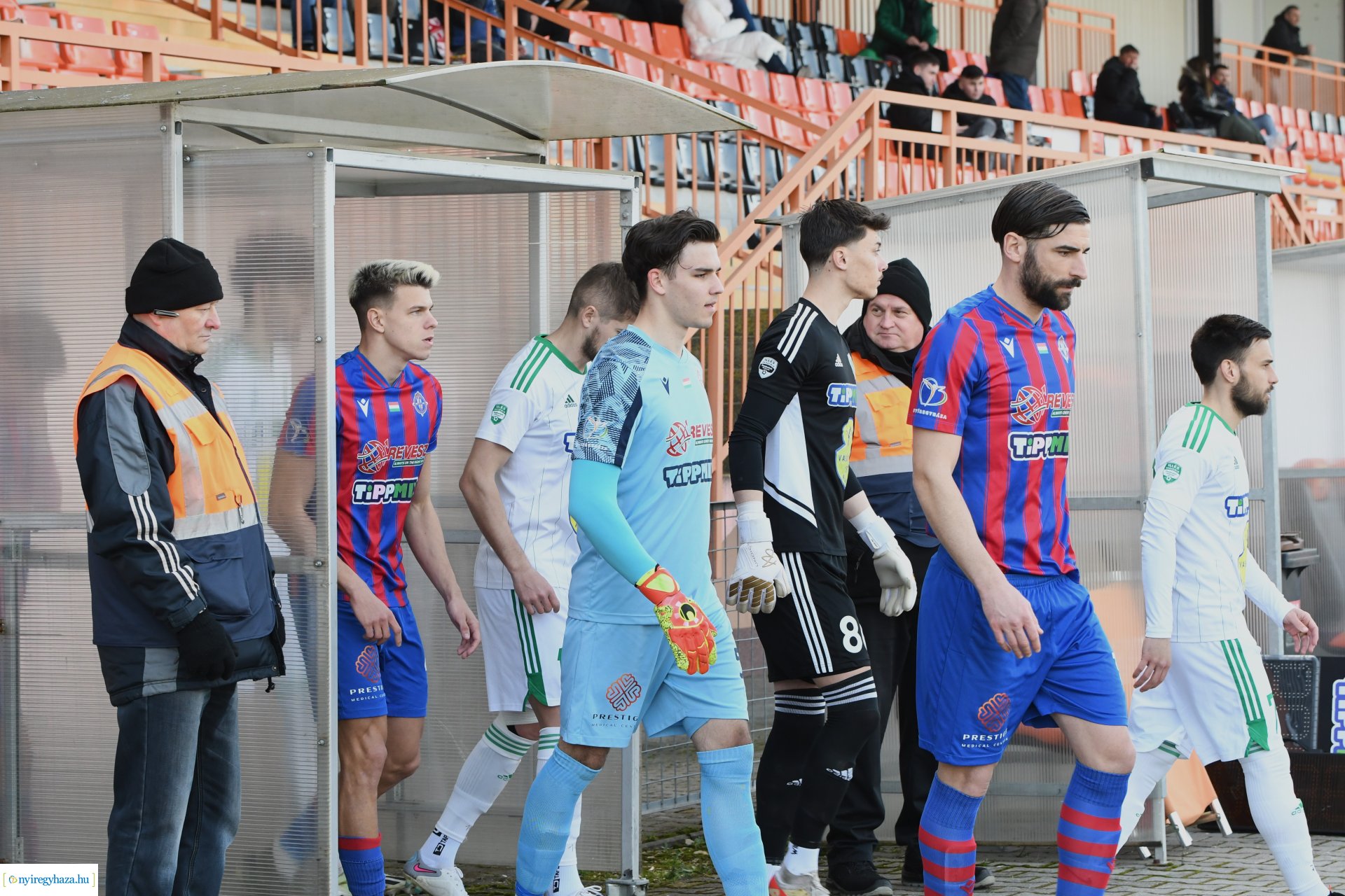 Nyíregyháza Spartacus - Haladás labdarúgó mérkőzés 2024. tavasz