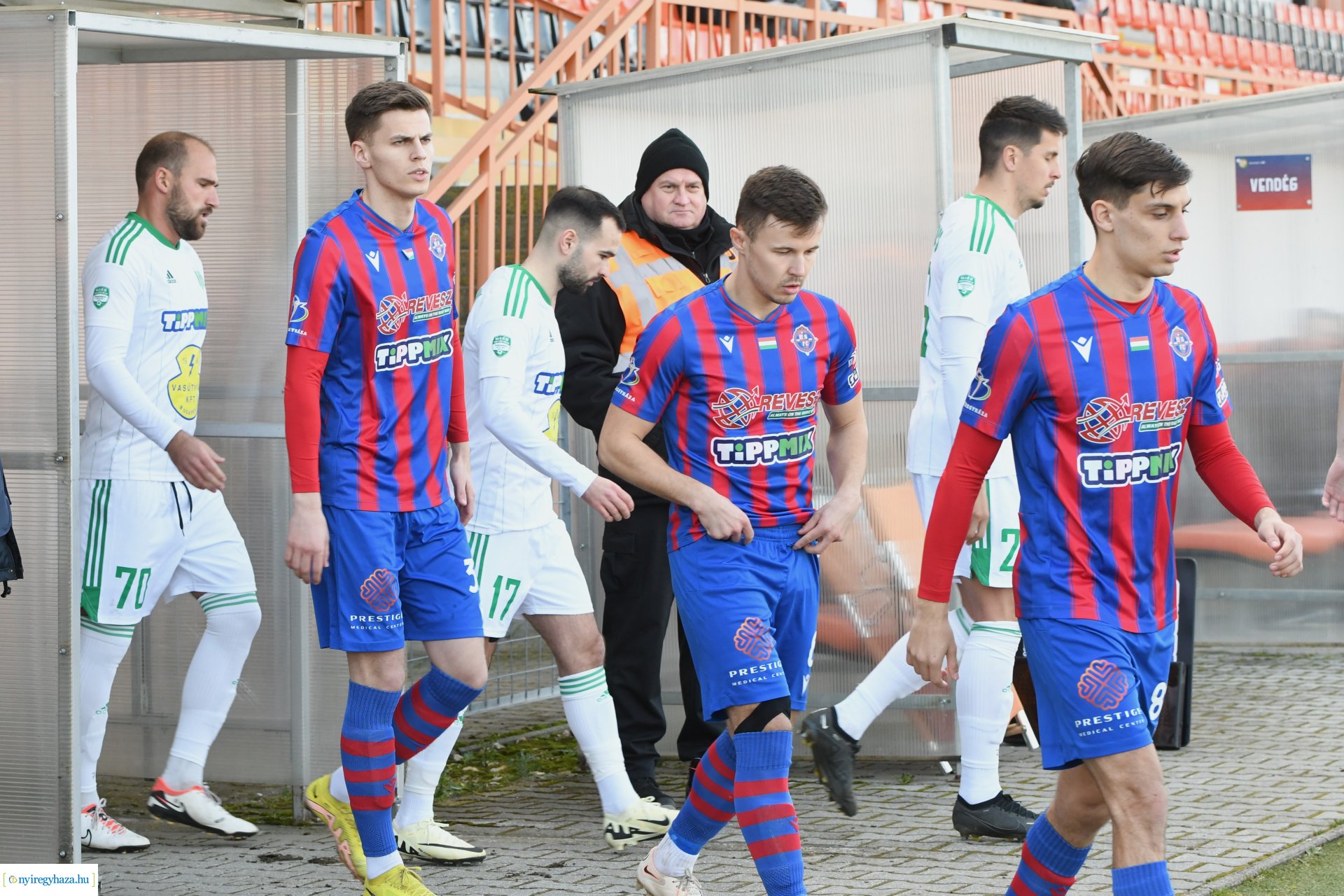 Nyíregyháza Spartacus - Haladás labdarúgó mérkőzés 2024. tavasz