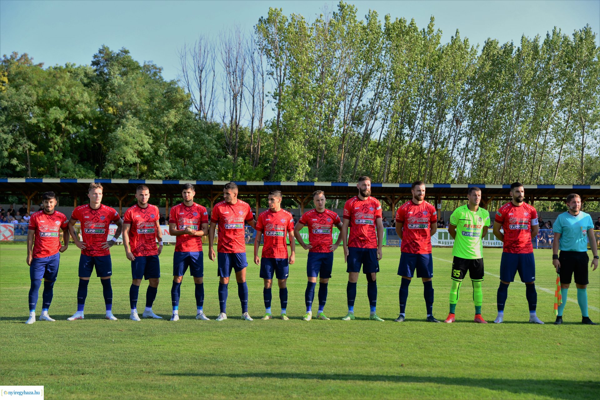 Nyíregyháza Spartacus-Haladás labdarúgó mérkőzés