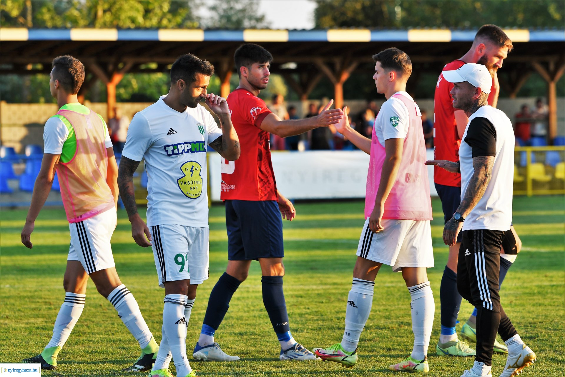 Nyíregyháza Spartacus-Haladás labdarúgó mérkőzés