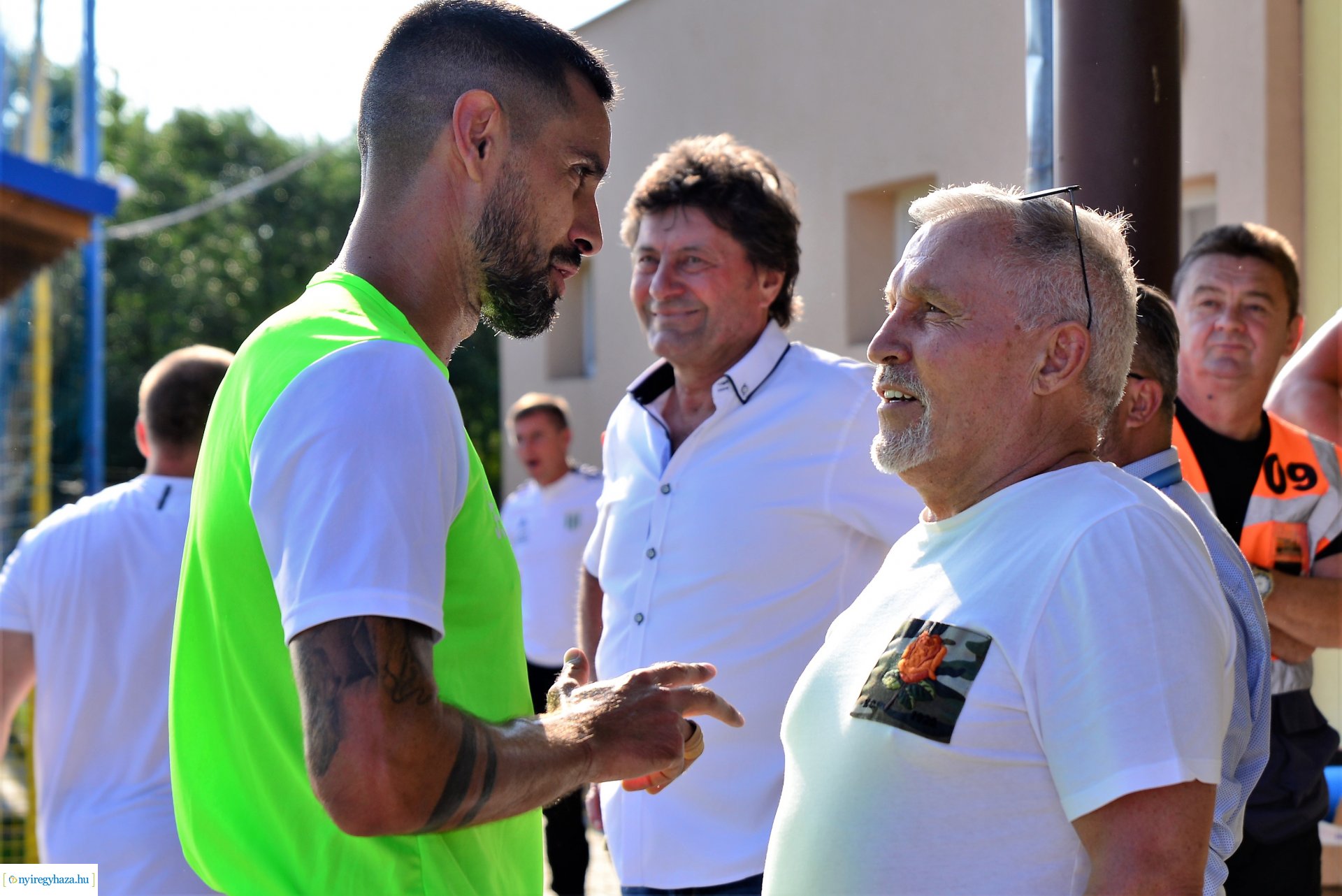 Nyíregyháza Spartacus-Haladás labdarúgó mérkőzés