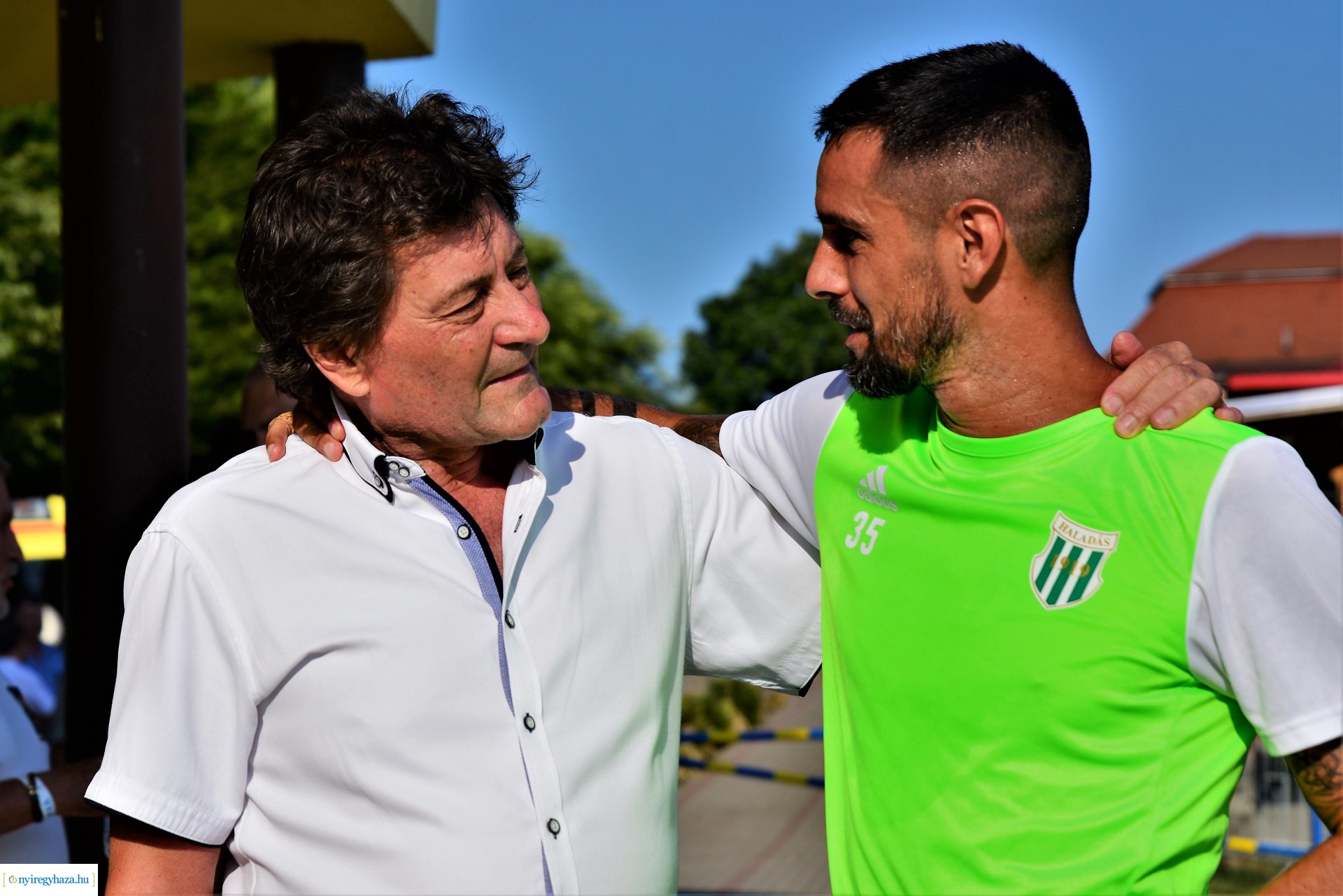 Nyíregyháza Spartacus-Haladás labdarúgó mérkőzés