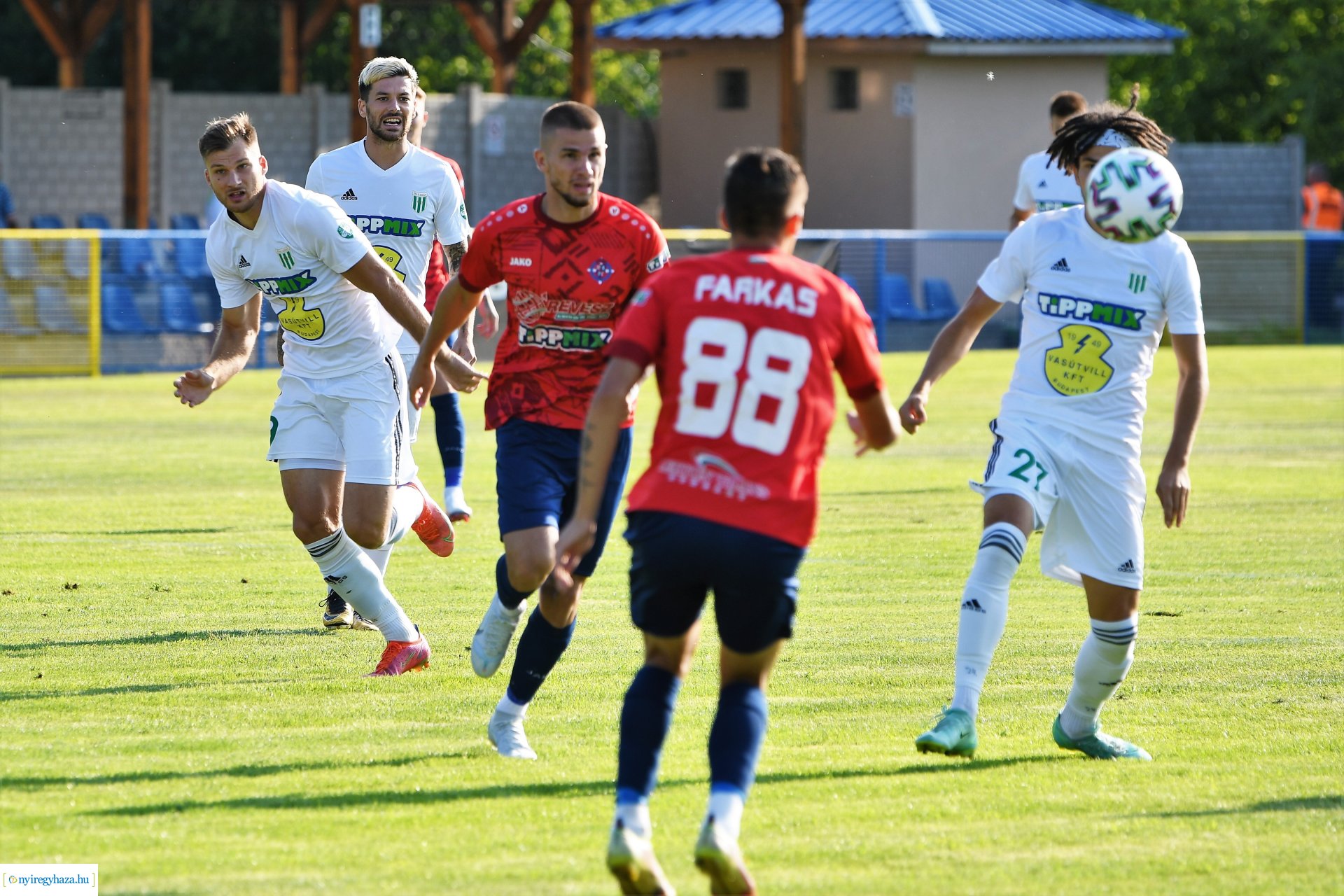 Nyíregyháza Spartacus-Haladás labdarúgó mérkőzés