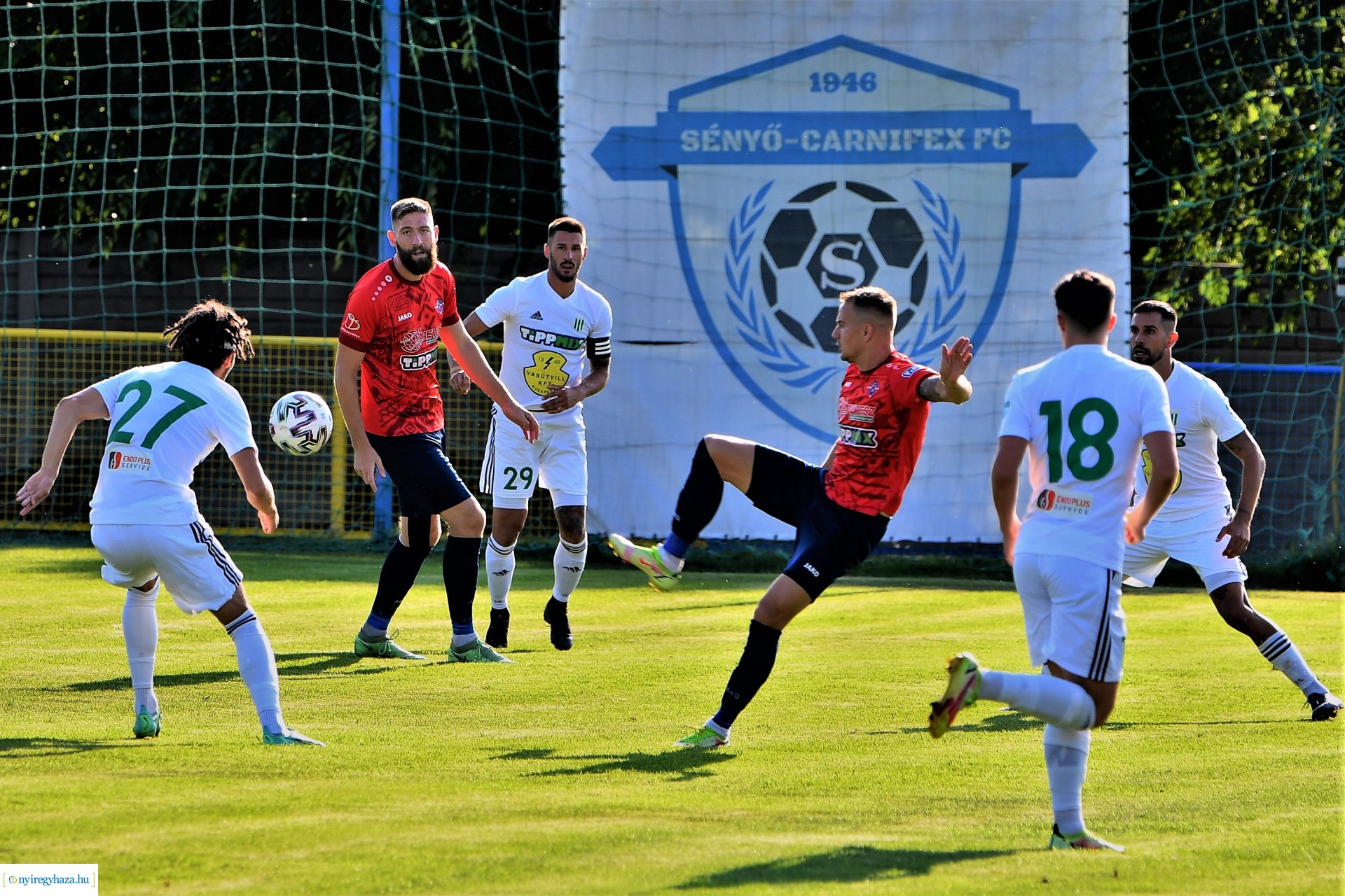 Nyíregyháza Spartacus-Haladás labdarúgó mérkőzés