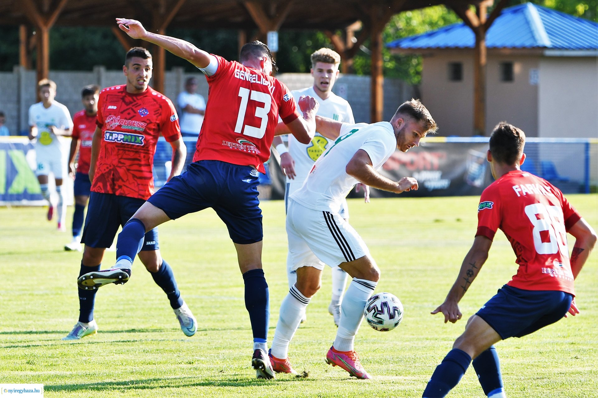 Nyíregyháza Spartacus-Haladás labdarúgó mérkőzés