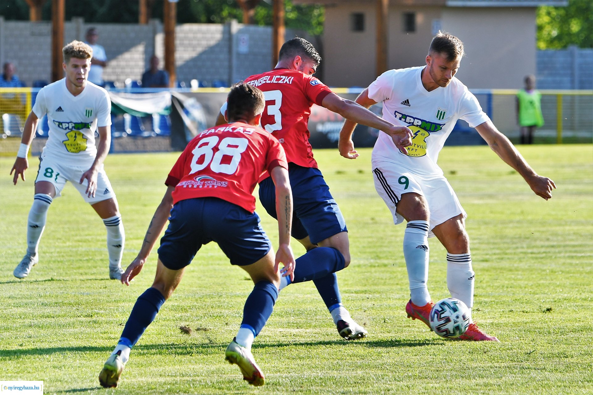 Nyíregyháza Spartacus-Haladás labdarúgó mérkőzés