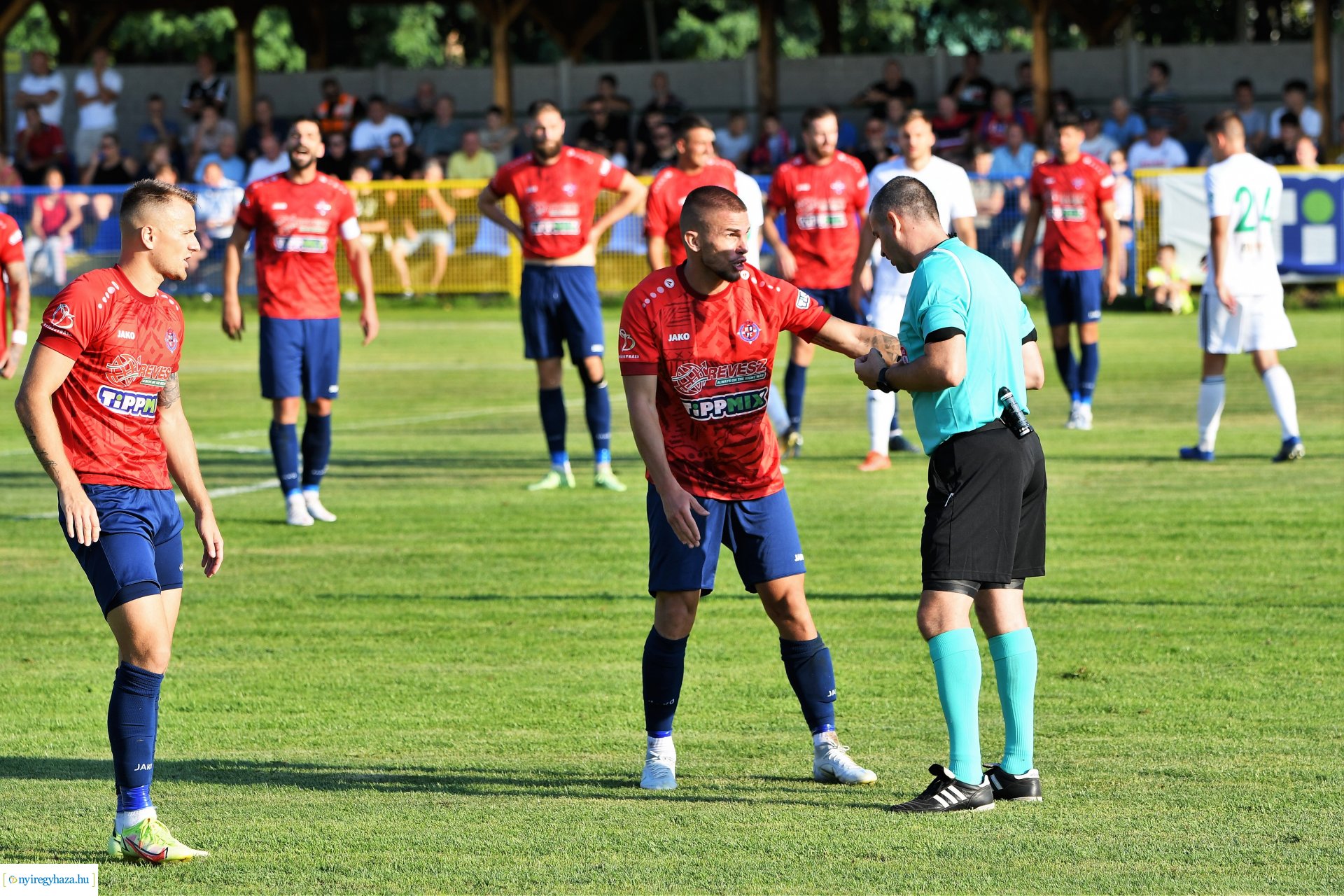 Nyíregyháza Spartacus-Haladás labdarúgó mérkőzés