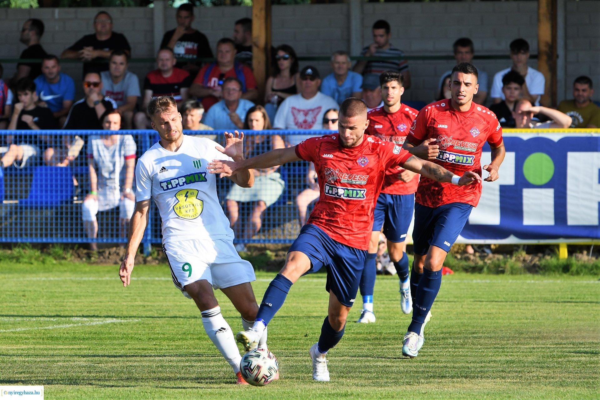 Nyíregyháza Spartacus-Haladás labdarúgó mérkőzés