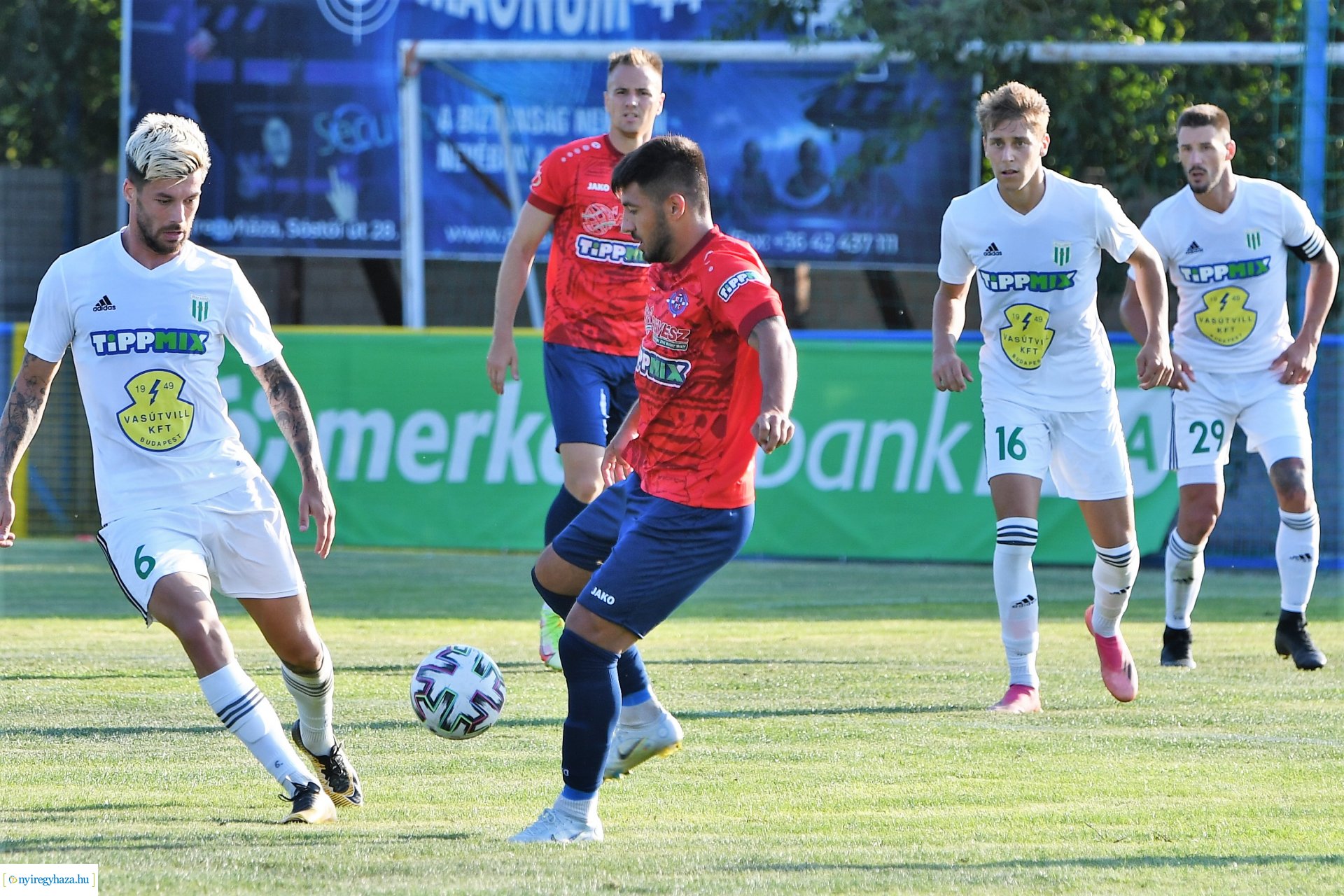 Nyíregyháza Spartacus-Haladás labdarúgó mérkőzés