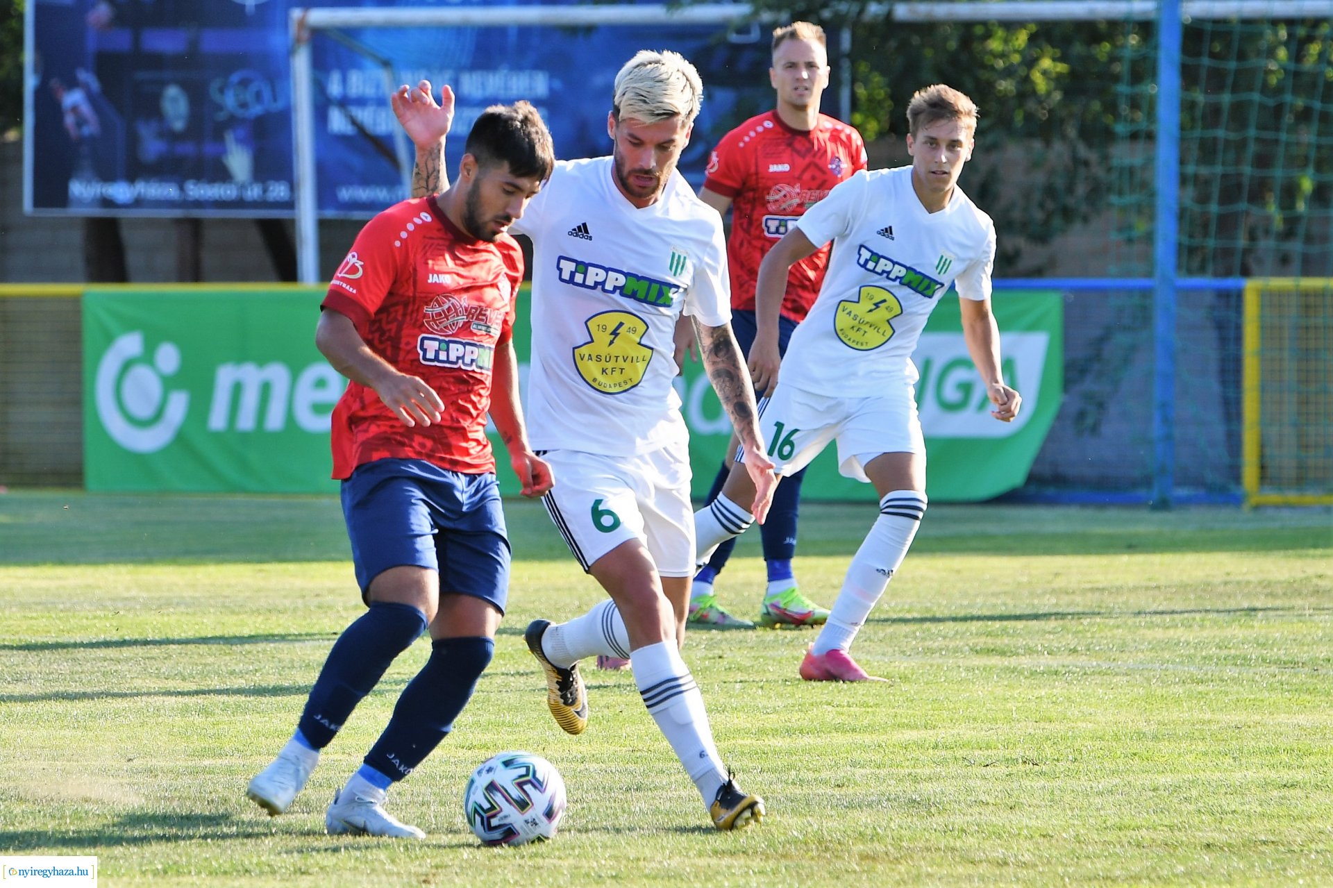 Nyíregyháza Spartacus-Haladás labdarúgó mérkőzés