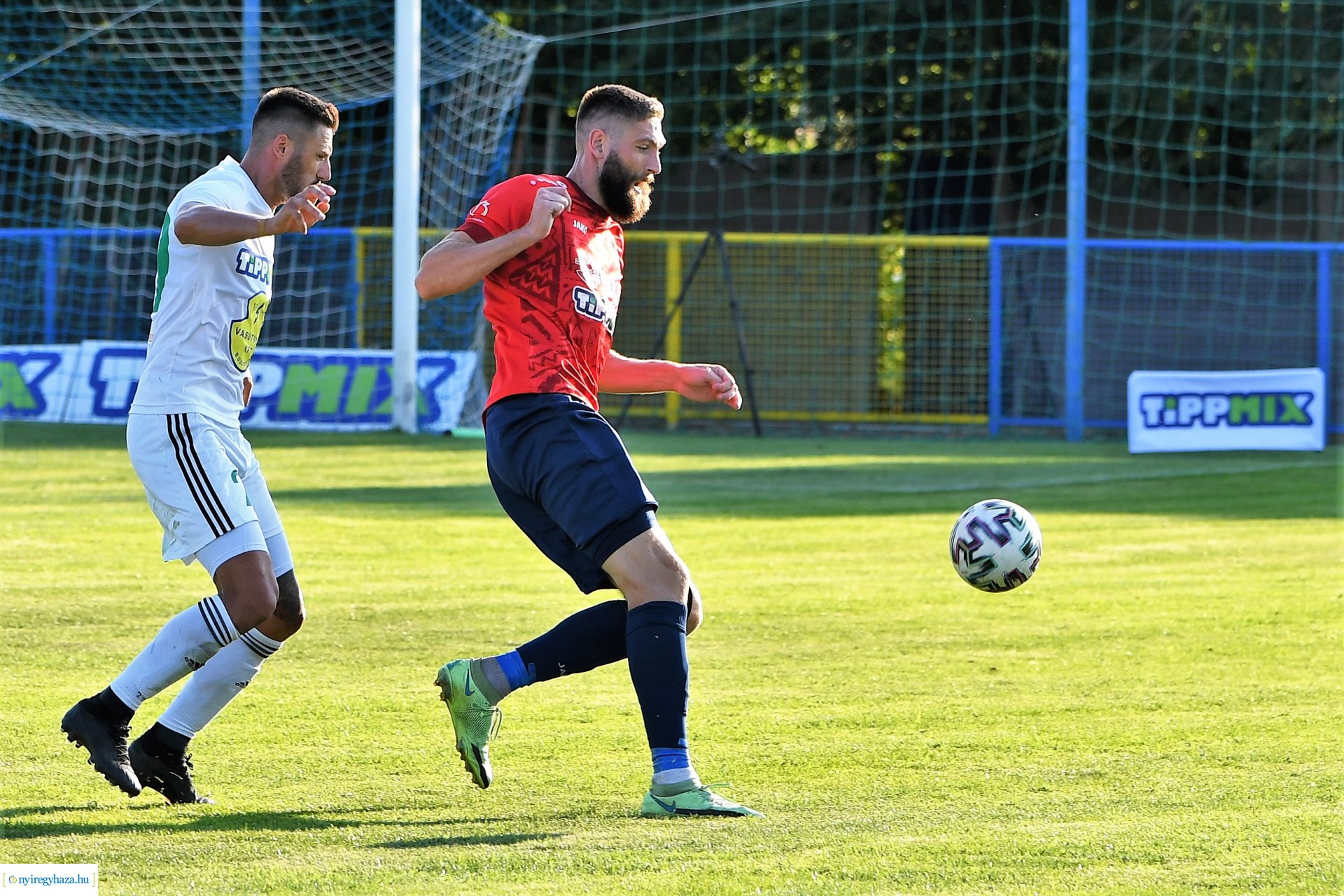 Nyíregyháza Spartacus-Haladás labdarúgó mérkőzés