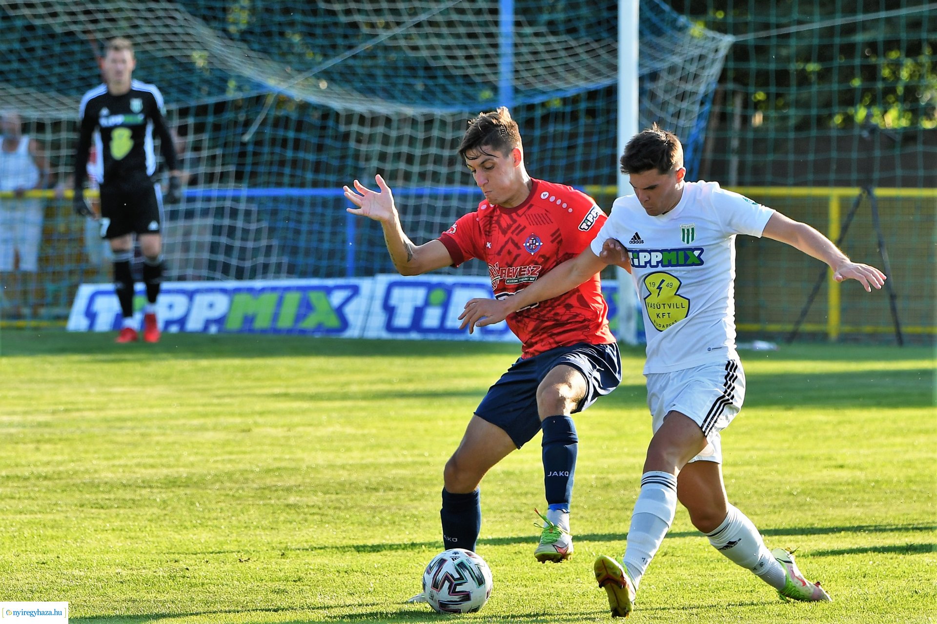 Nyíregyháza Spartacus-Haladás labdarúgó mérkőzés