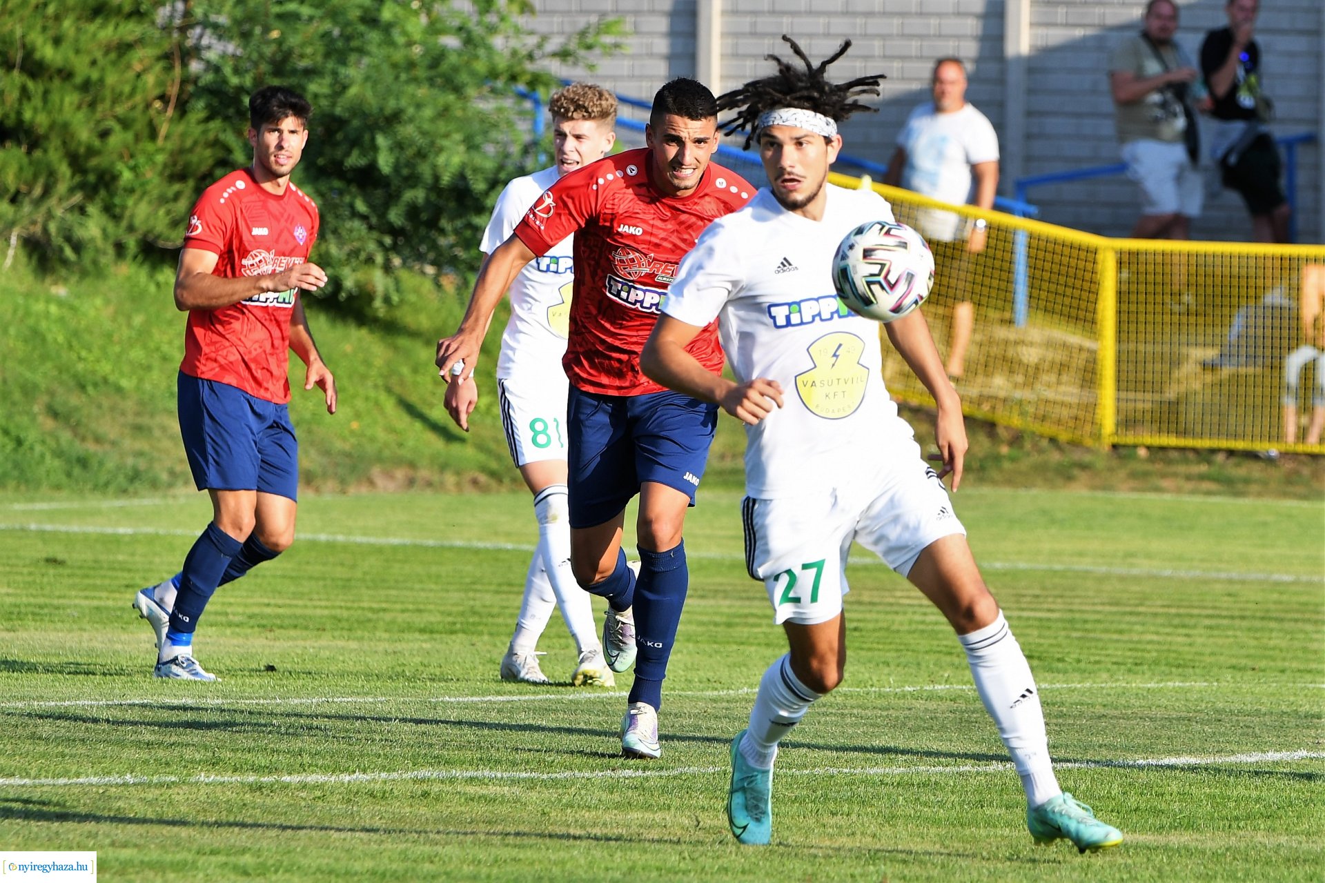 Nyíregyháza Spartacus-Haladás labdarúgó mérkőzés