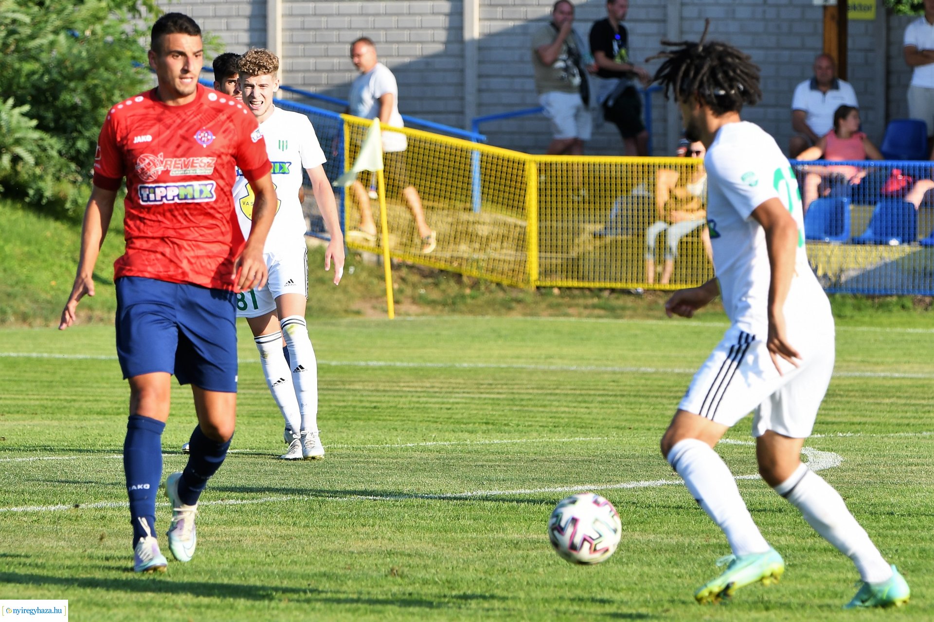 Nyíregyháza Spartacus-Haladás labdarúgó mérkőzés