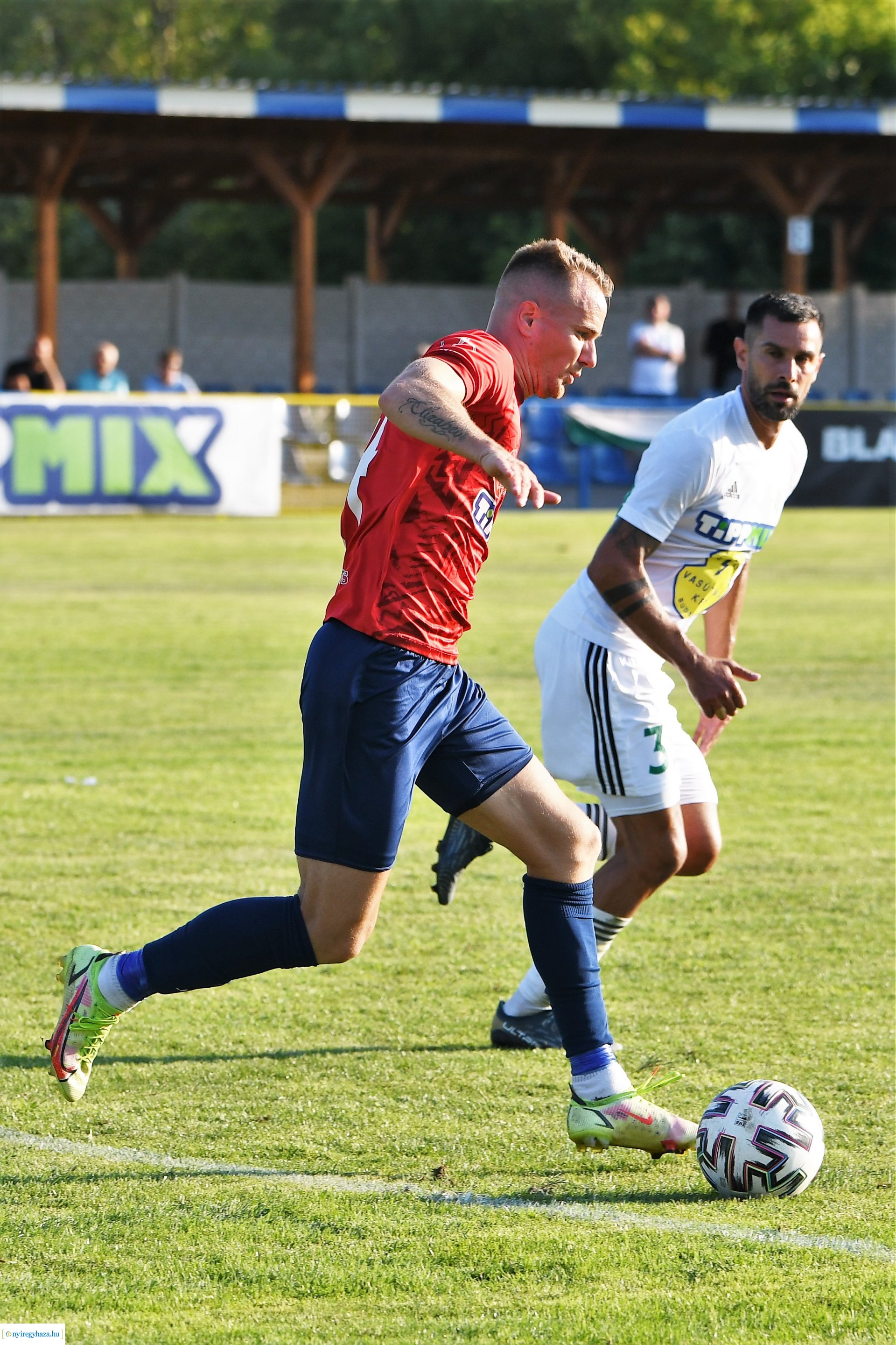 Nyíregyháza Spartacus-Haladás labdarúgó mérkőzés