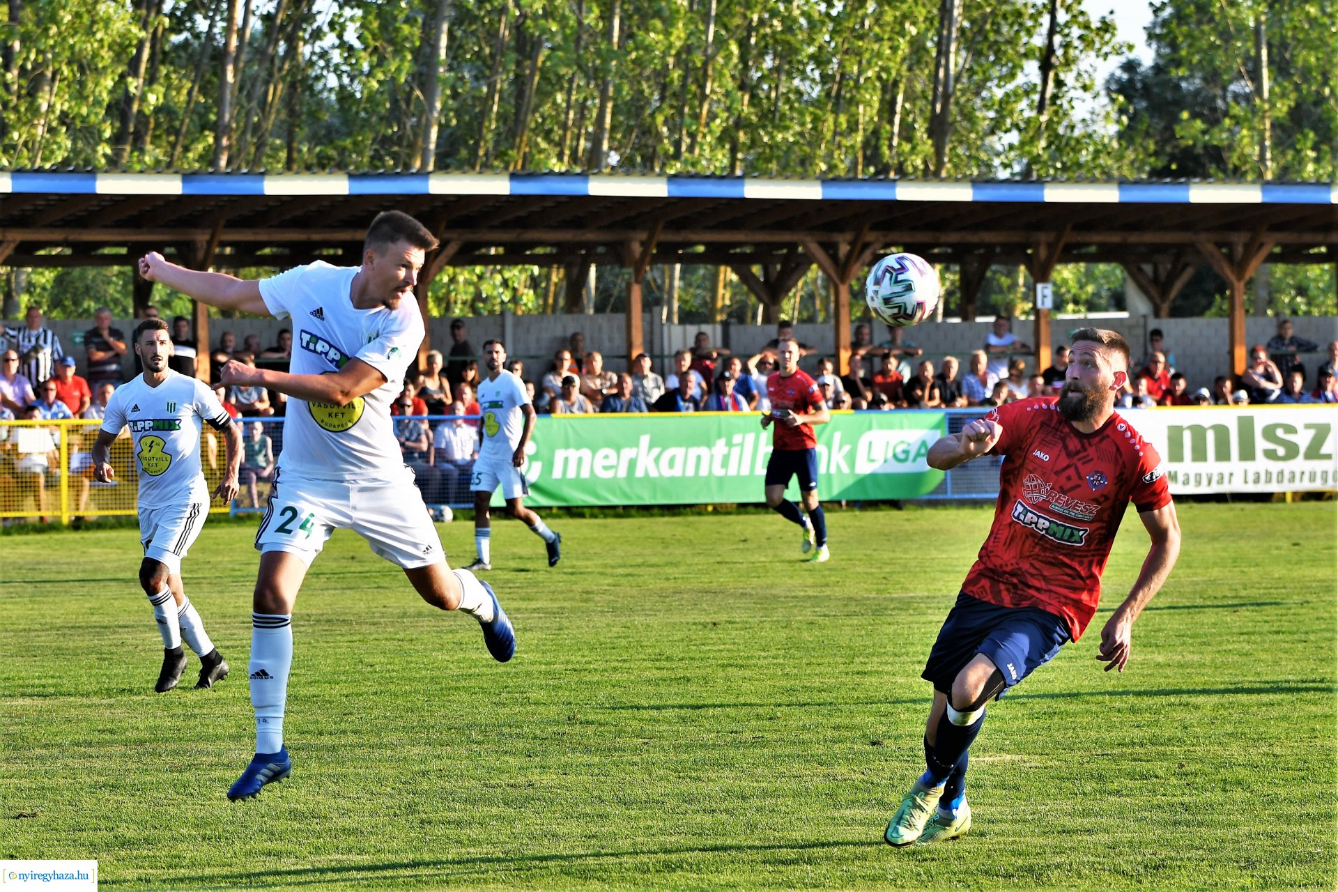 Nyíregyháza Spartacus-Haladás labdarúgó mérkőzés