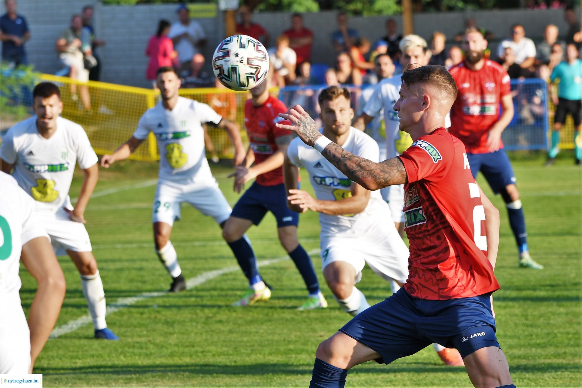 Nyíregyháza Spartacus-Haladás labdarúgó mérkőzés