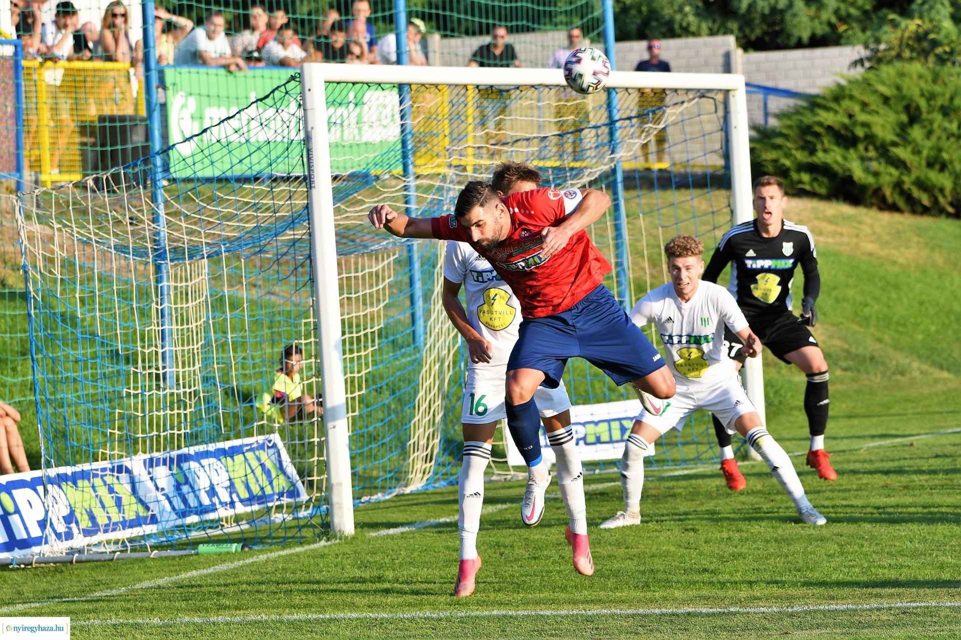 Nyíregyháza Spartacus-Haladás labdarúgó mérkőzés
