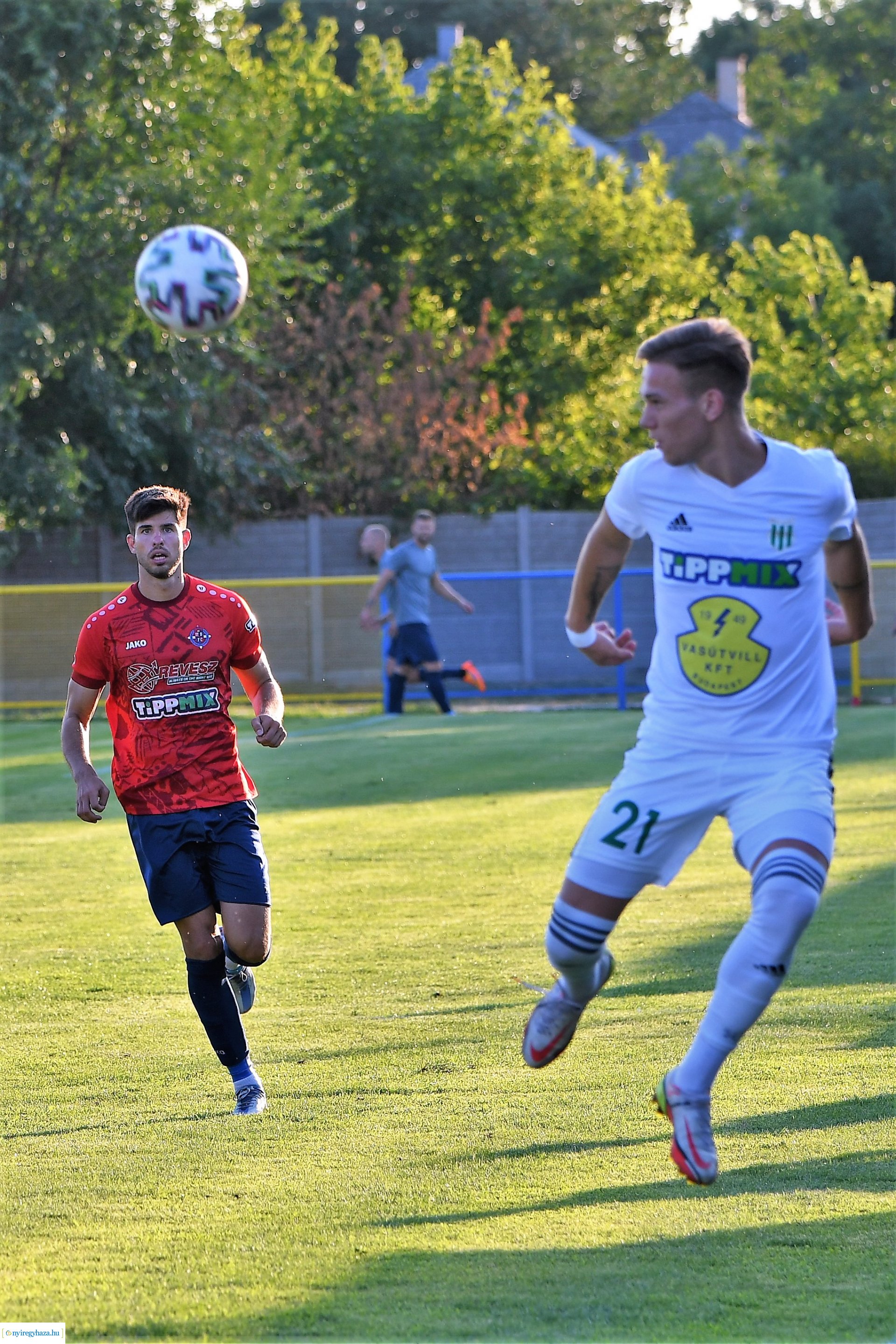 Nyíregyháza Spartacus-Haladás labdarúgó mérkőzés