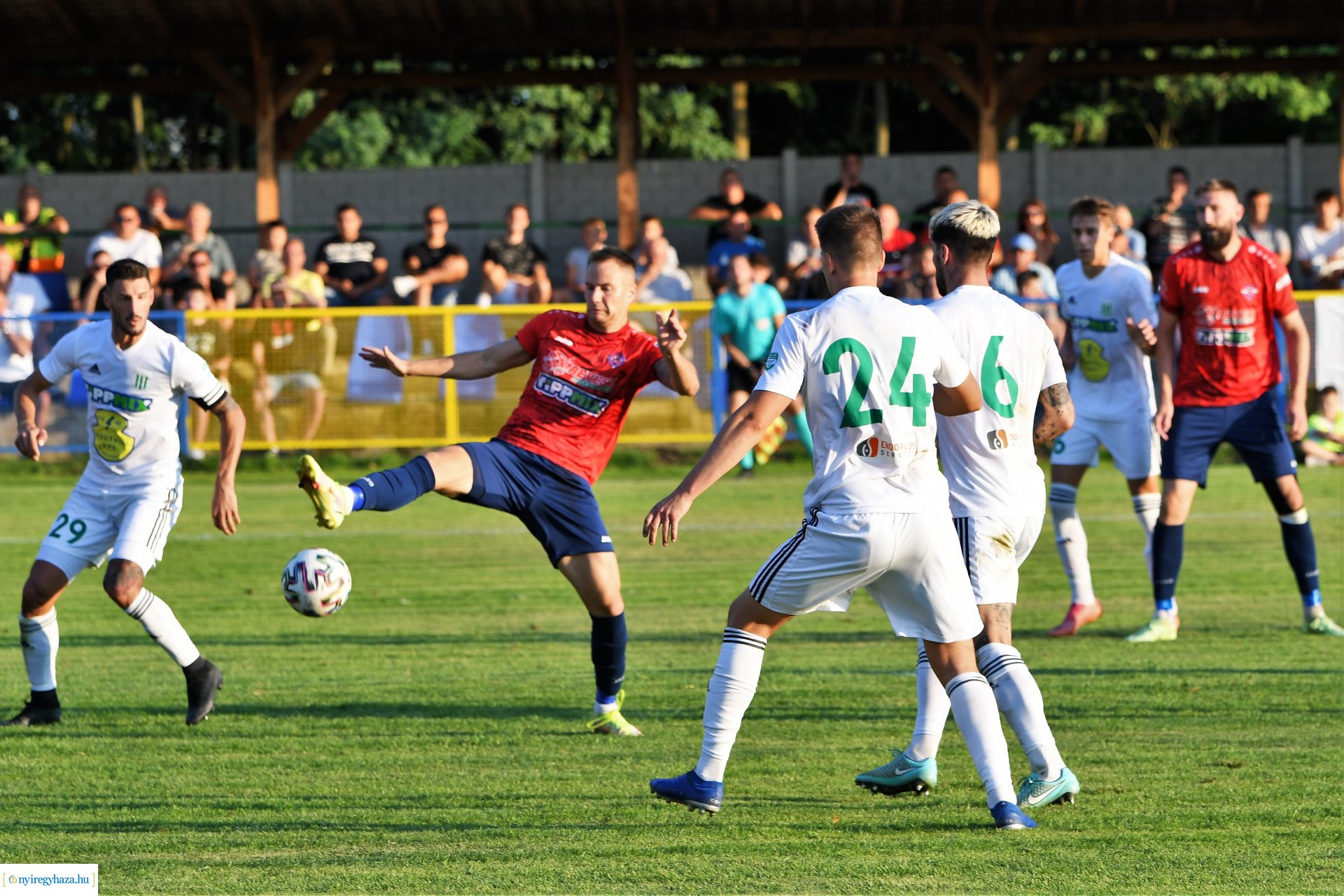 Nyíregyháza Spartacus-Haladás labdarúgó mérkőzés