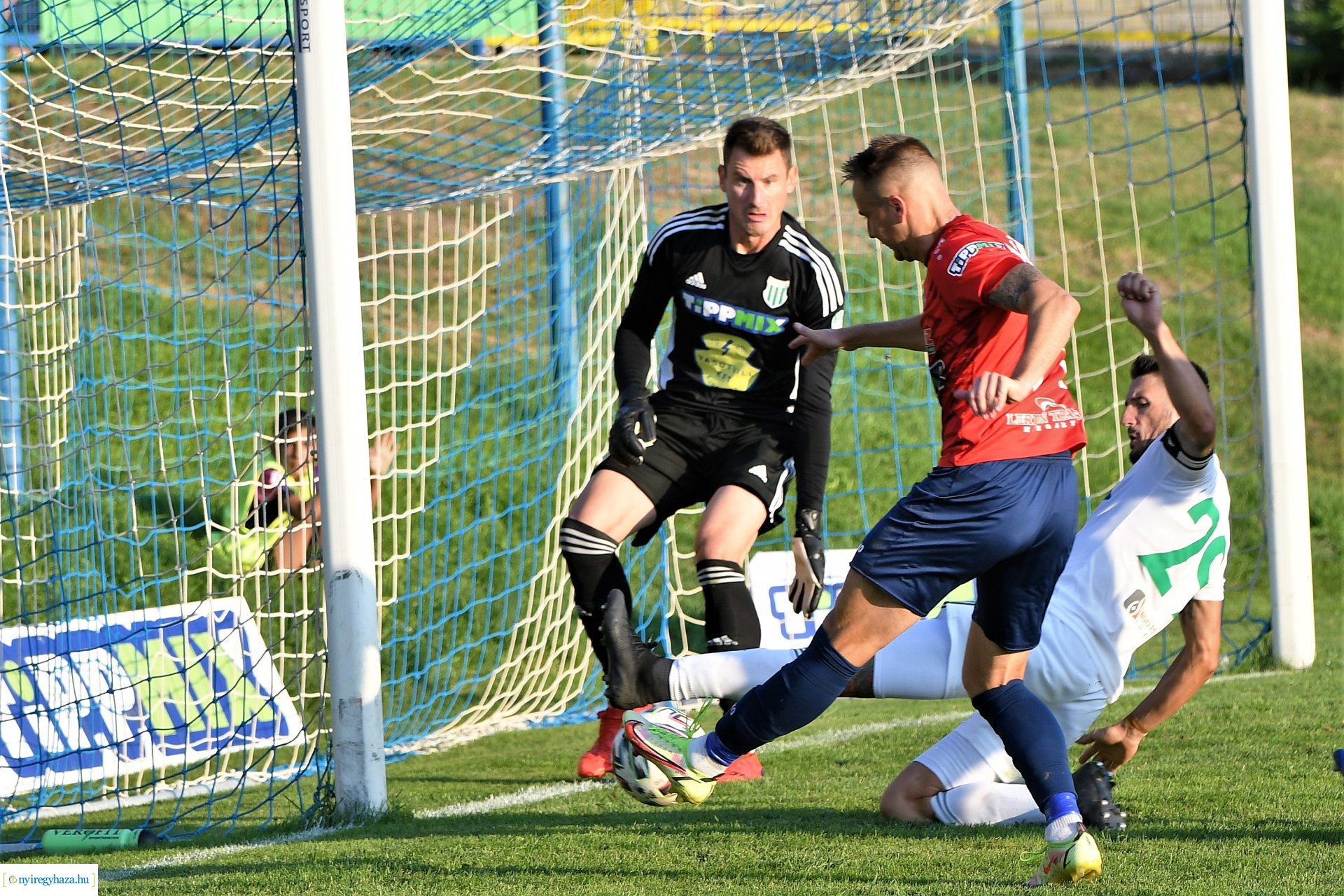 Nyíregyháza Spartacus-Haladás labdarúgó mérkőzés